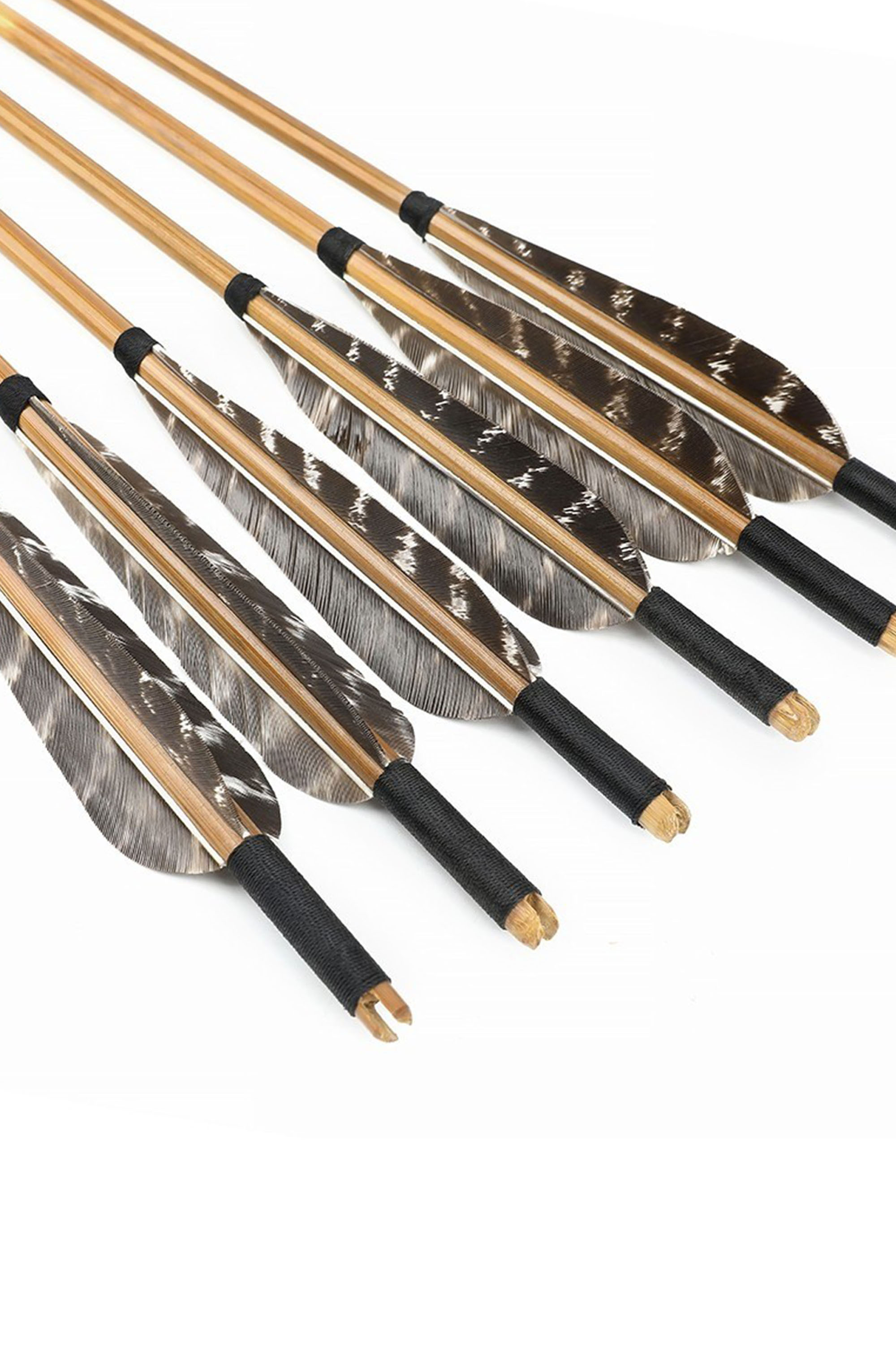 Real Feather Natural Turkey Arrows Fletching Right Left Wings DIY
