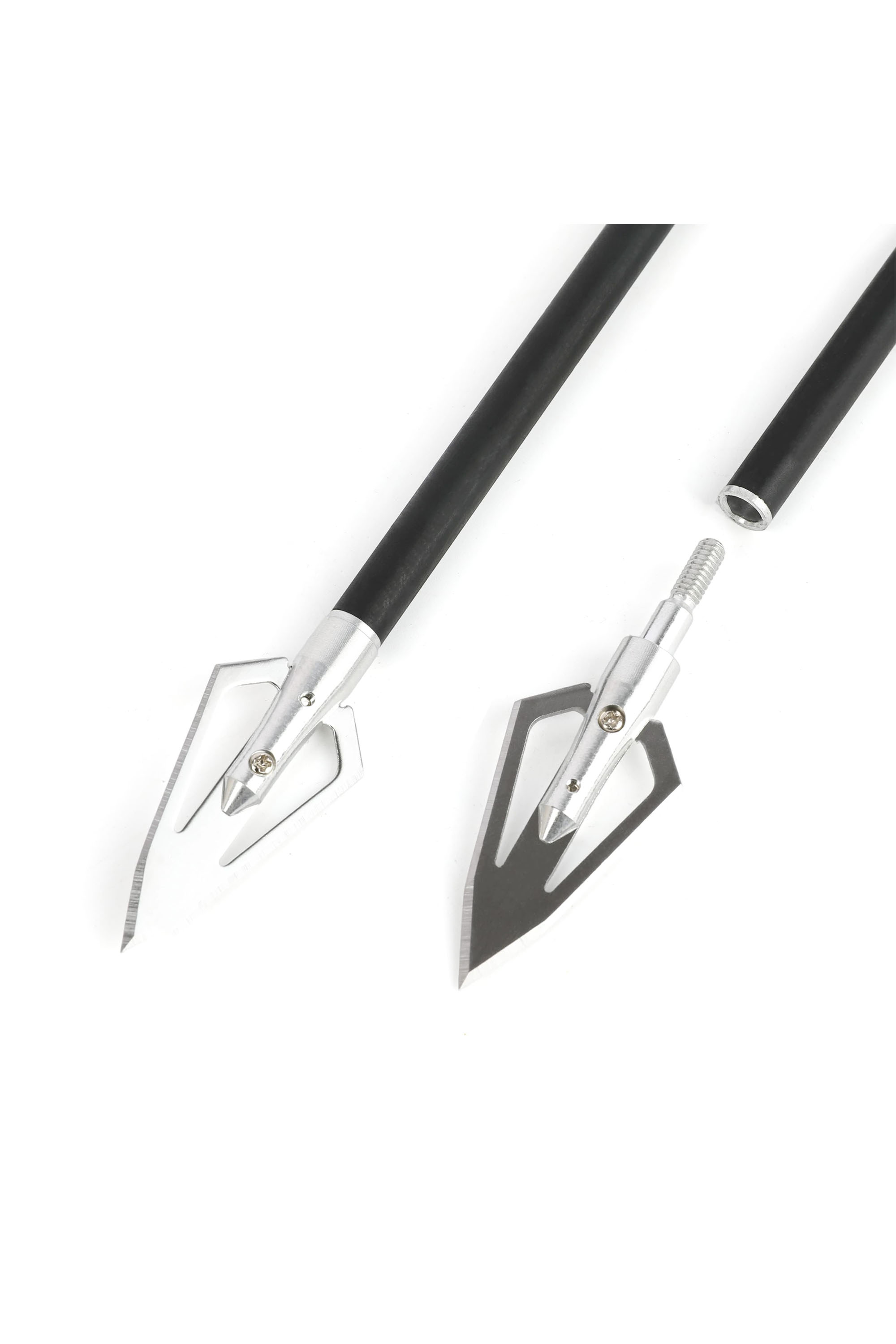 Hunting Blade Tips Arrowheads Broadheads Archery 12PCS