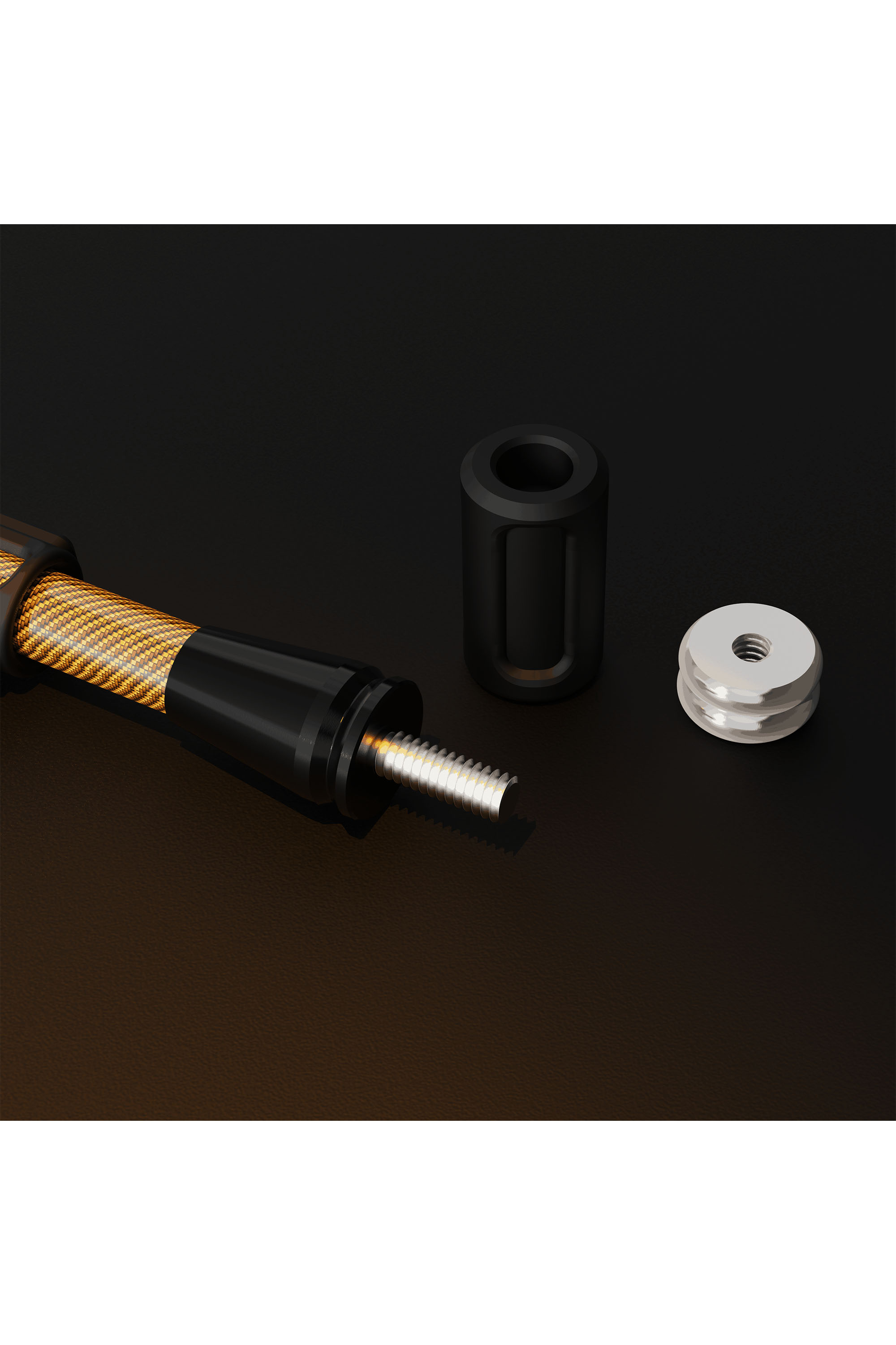 LOKE Archery Compound Bow Hunting Carbon Stabilizer Balance Bar