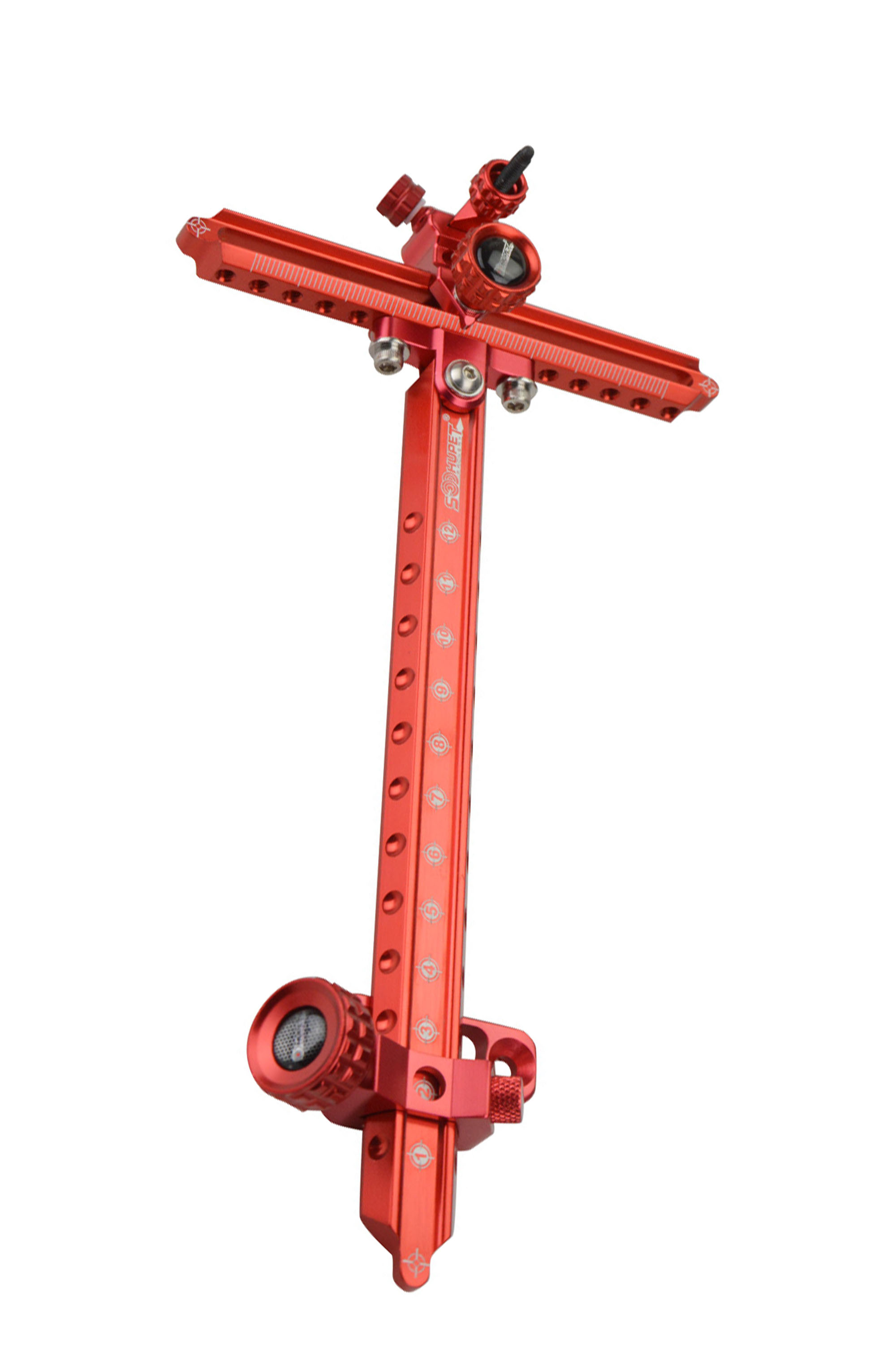 SOOHUPET Aluminum Recurve Bow Sight Shooting Target