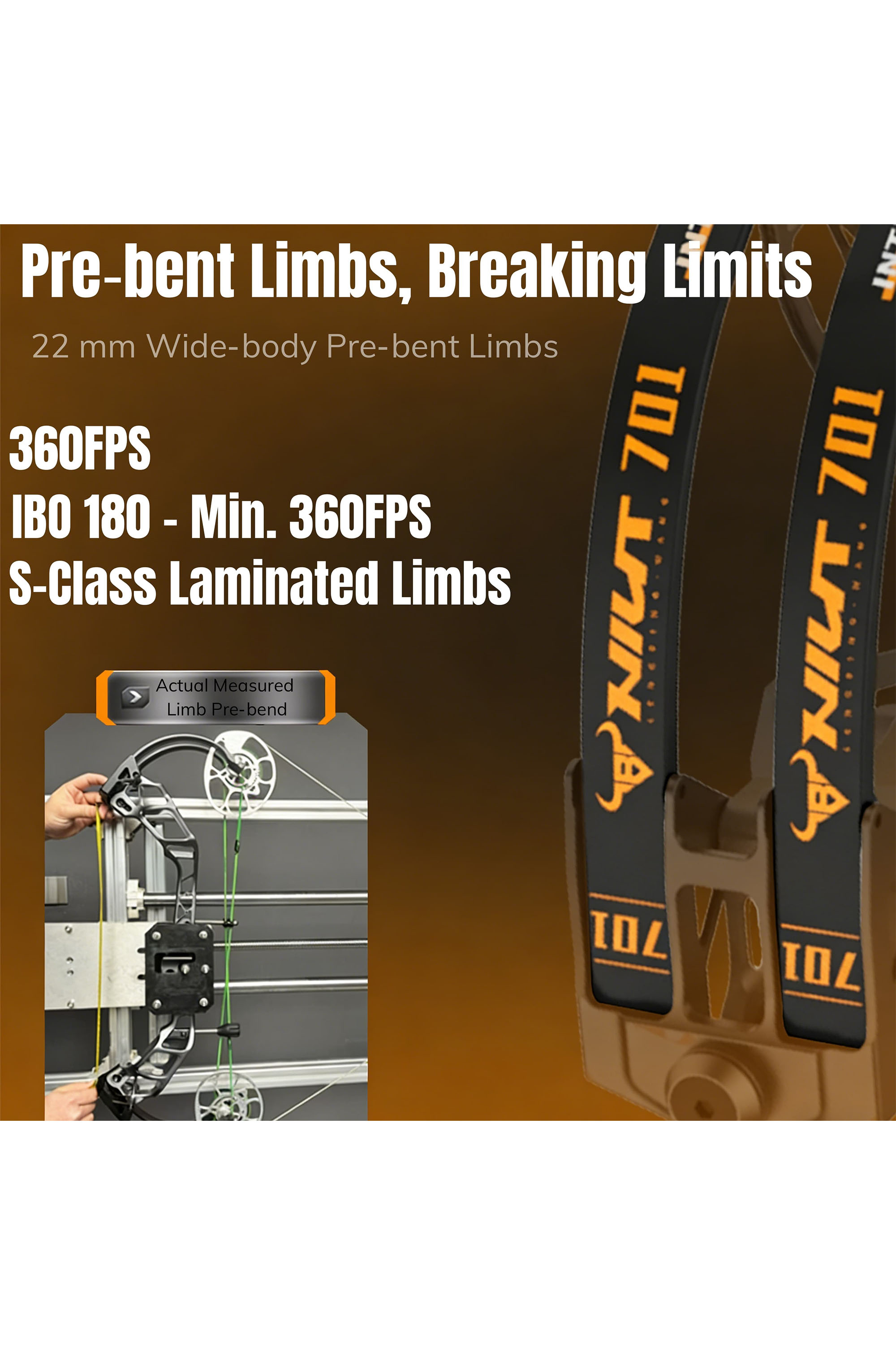 ROBIN KING 701 0-70 Compound Bow Set CNC Aluminum Alloy Hunting 