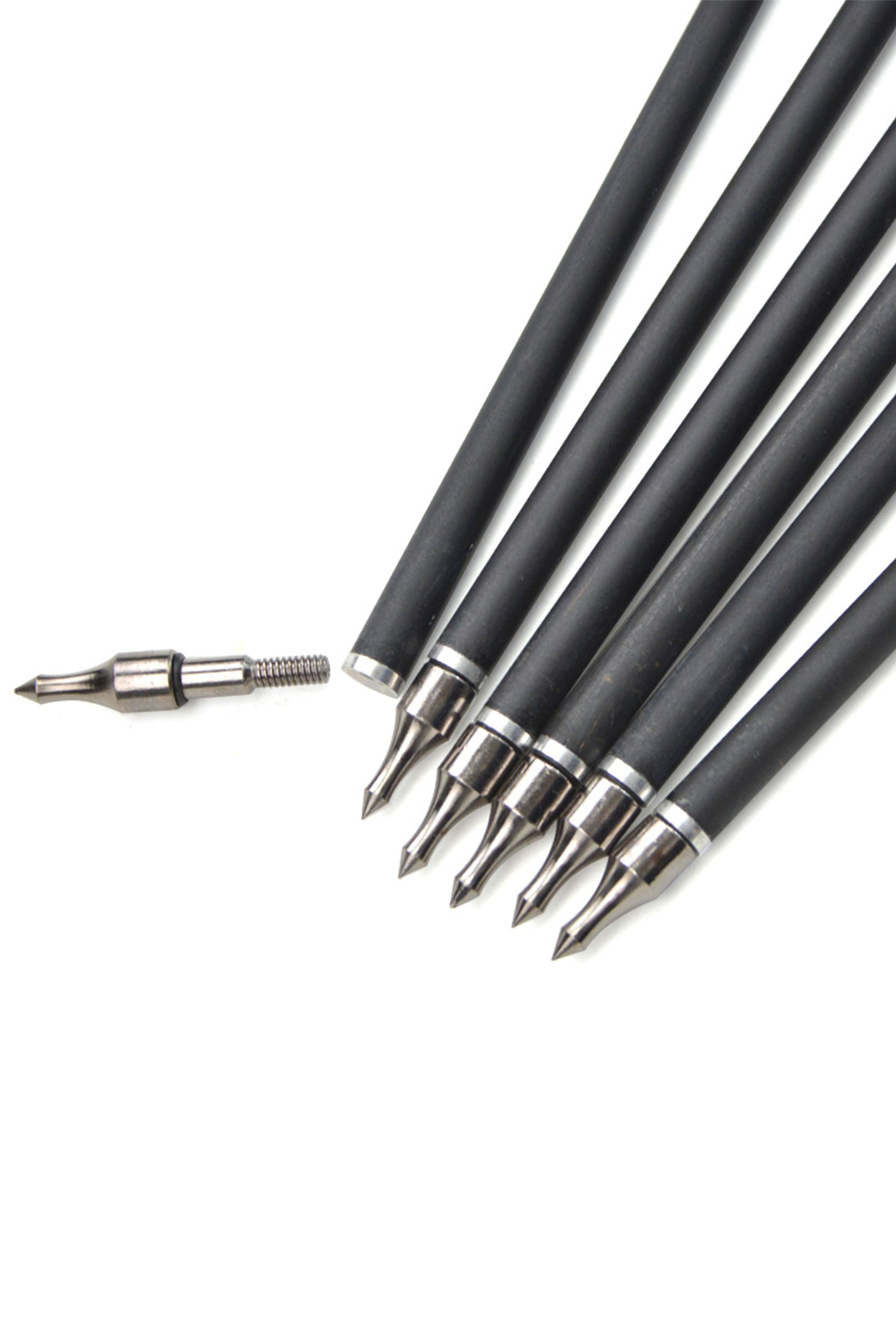 12X Archery Carbon Arrows for Targert Hunting Bow Shooting