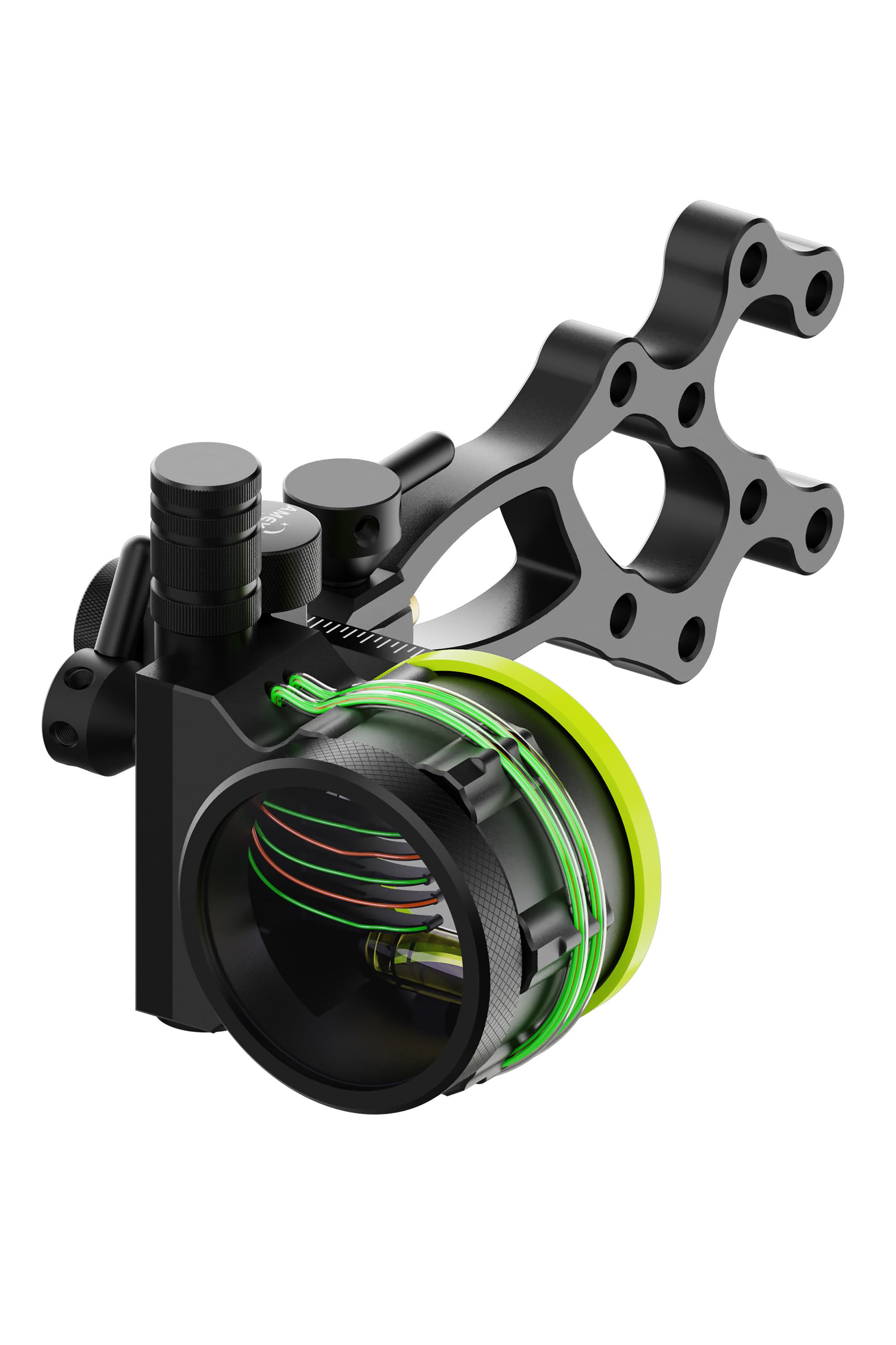Loke Compound Bow Sight 5-pin Archery Sight Hunting Durable  Shooting