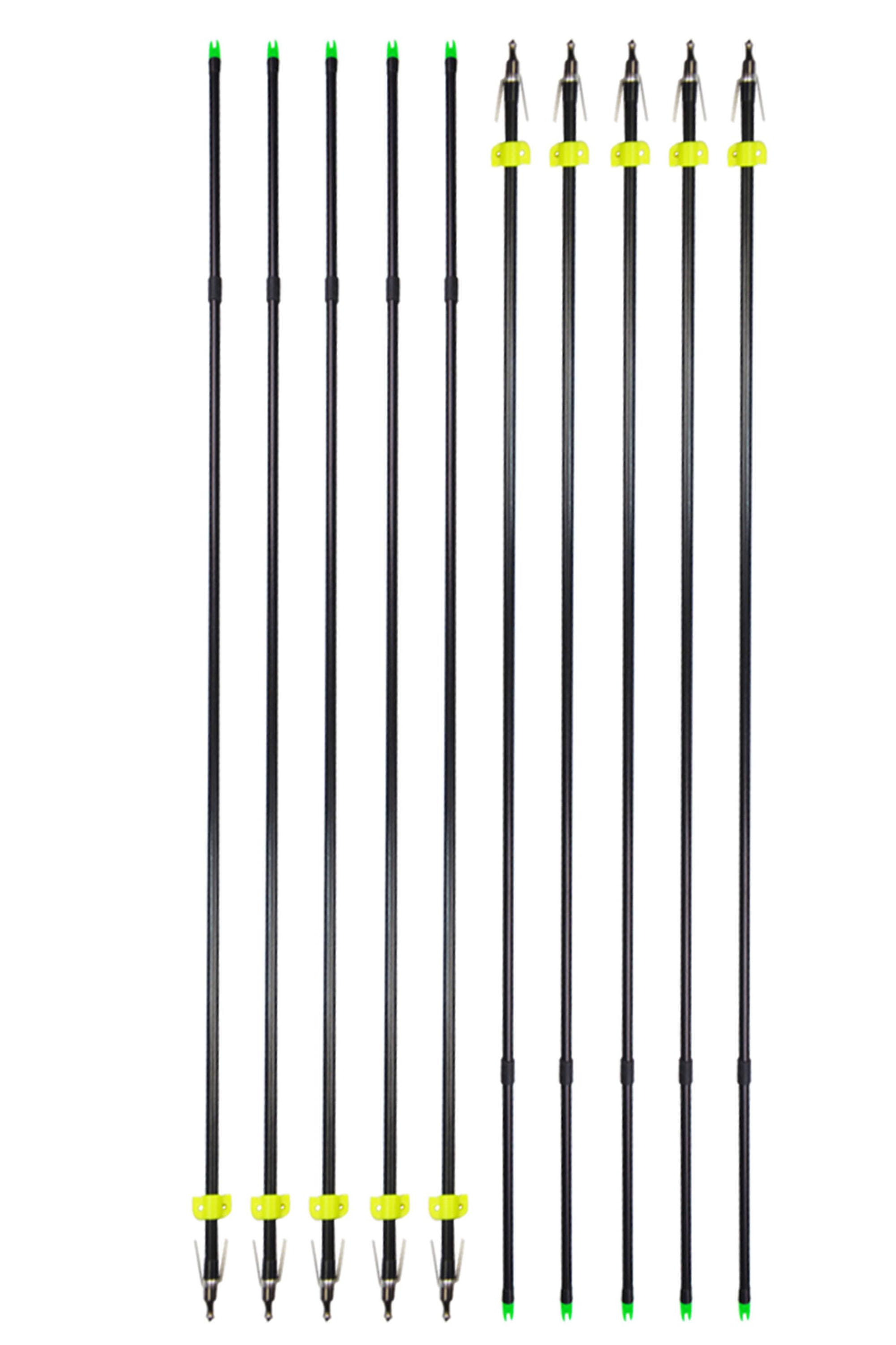 12pcs Fishing Arrow Fiberglass Material Shaft for Outdoor Shooting Hunting