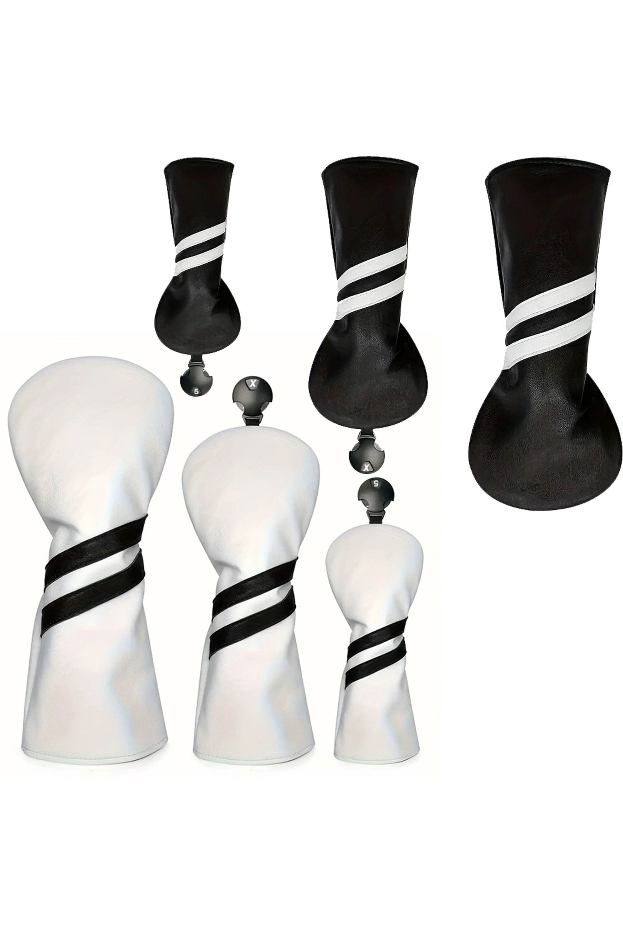 Golf Club Headcover Premium PU Durable Protector Gear Course Use 