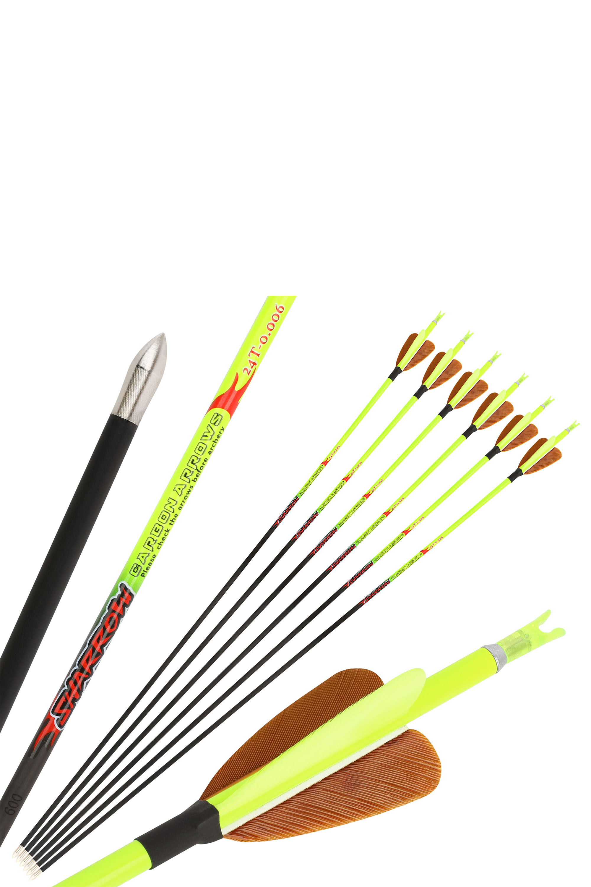 32inch Arrows Archery Turkey Feather Spine 500 for Target Hunting