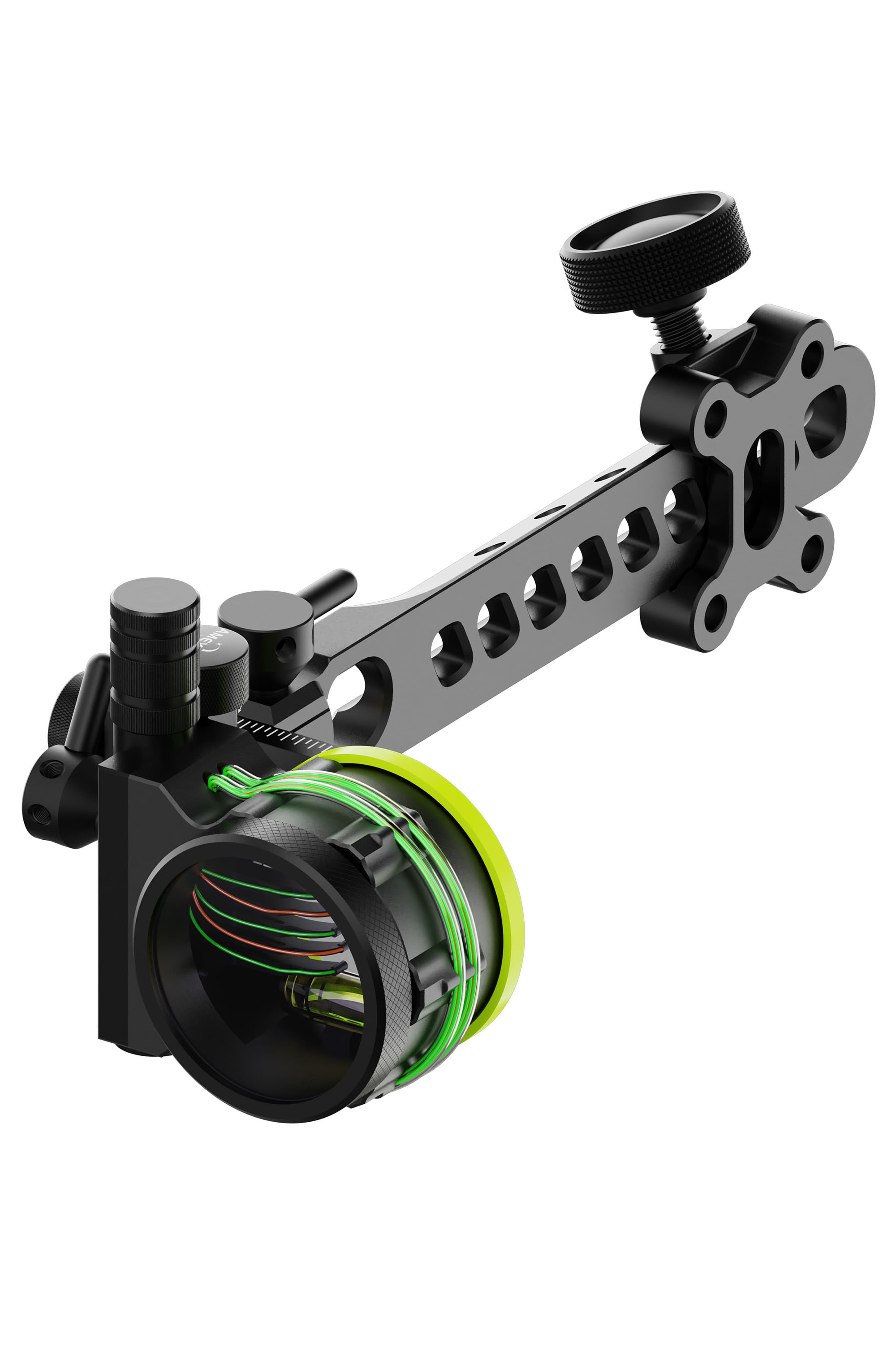Loke Compound Bow Sight 5-pin Archery Sight Hunting Durable  Shooting