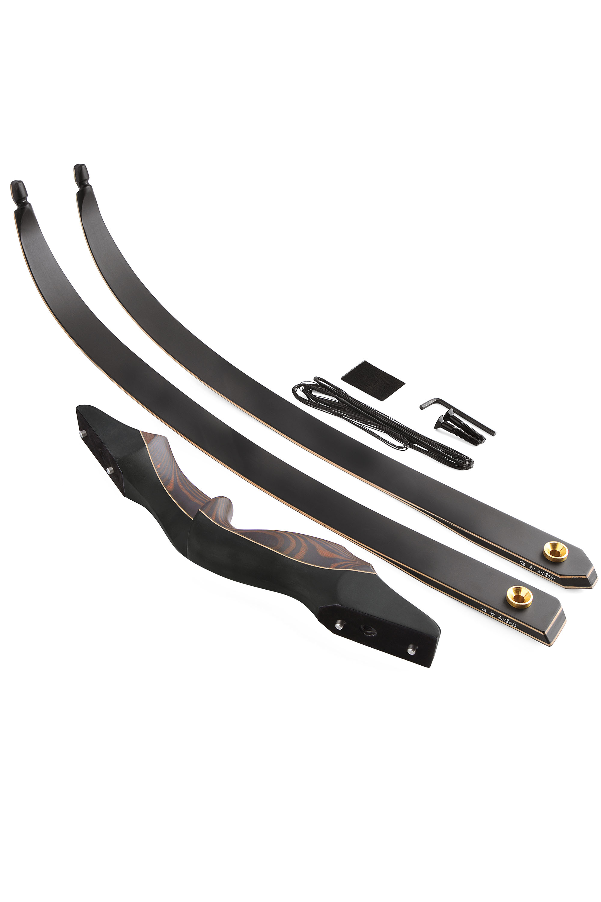 60" Takedown Recurve Bow, Maple Core Limbs, 50/55/60 lbs