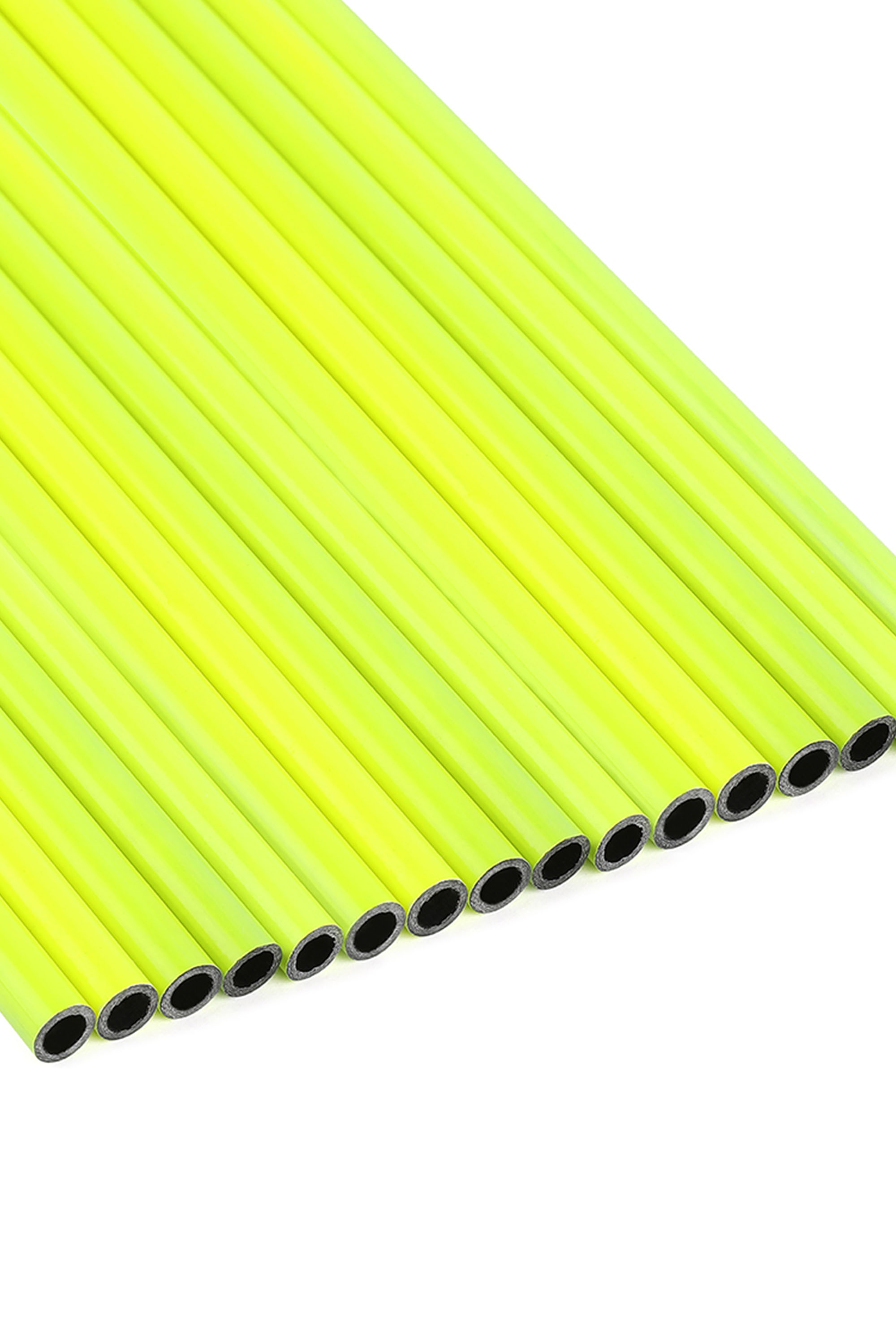 1500 Spine Mixed Carbon Arrows – 30" Length, Yellow Fletching
