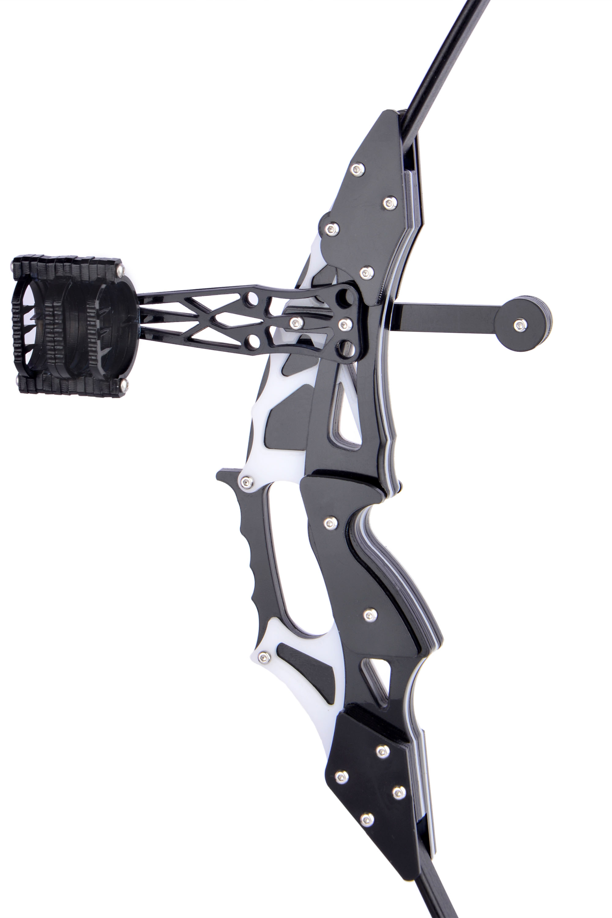 Phantom Mini Bow, Black & White, 18 lbs, 48.3cm Length