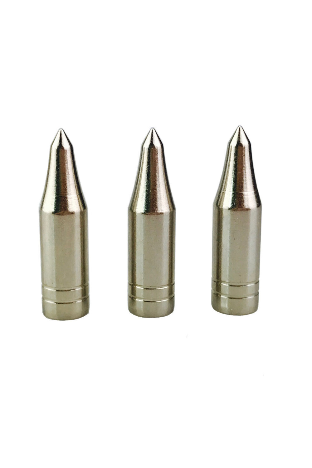 12Pcs Ameyxgs Archery Arrowheads Stainless Steel for ID 8mm Shafts