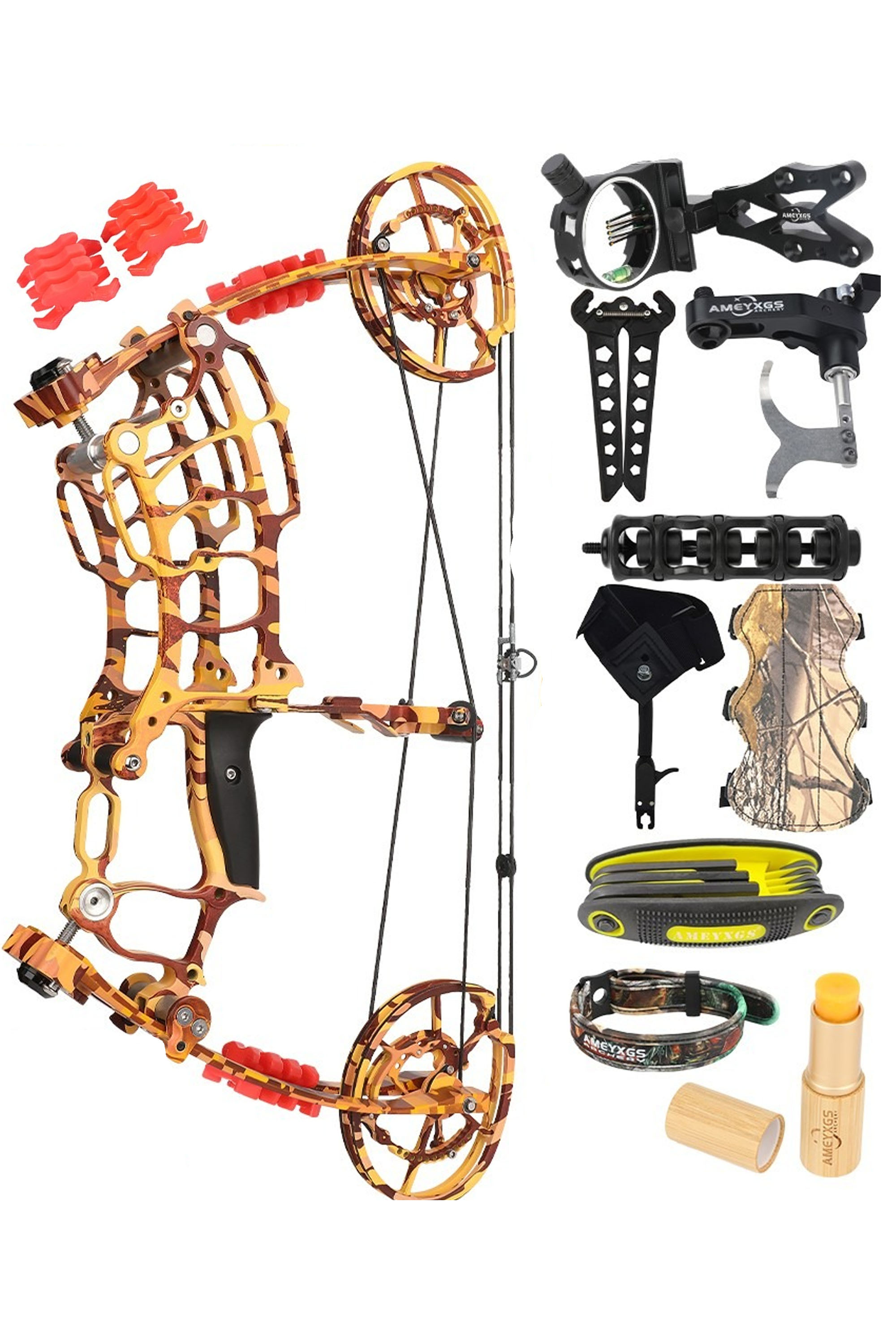 Villain Dual-Use Bow, 30-70 lbs Adjustable,