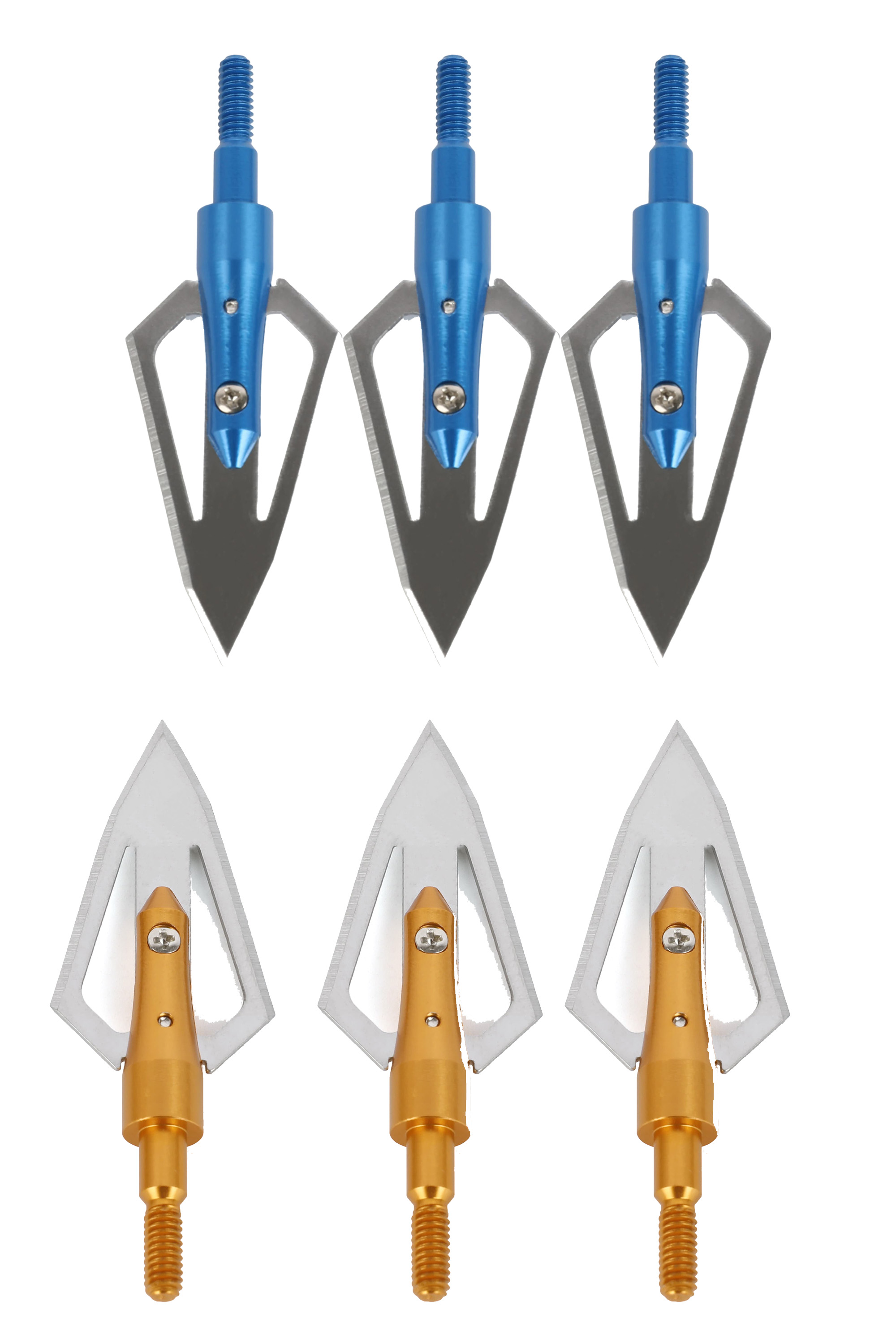 Hunting Blade Tips Arrowheads Broadheads Archery 12PCS