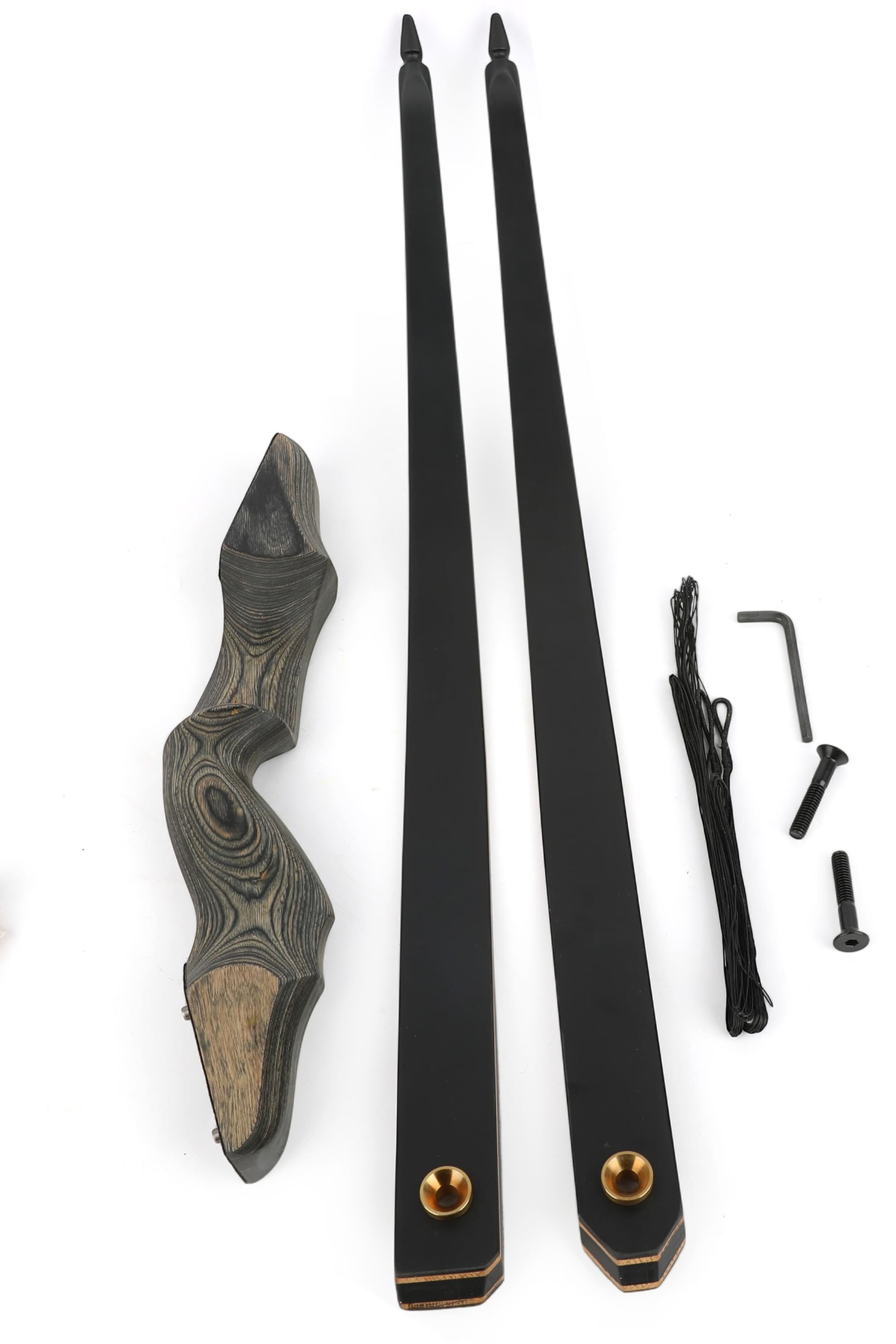 60" Takedown Recurve Bow Hunting Longbow Archery Target 30-45Ibs