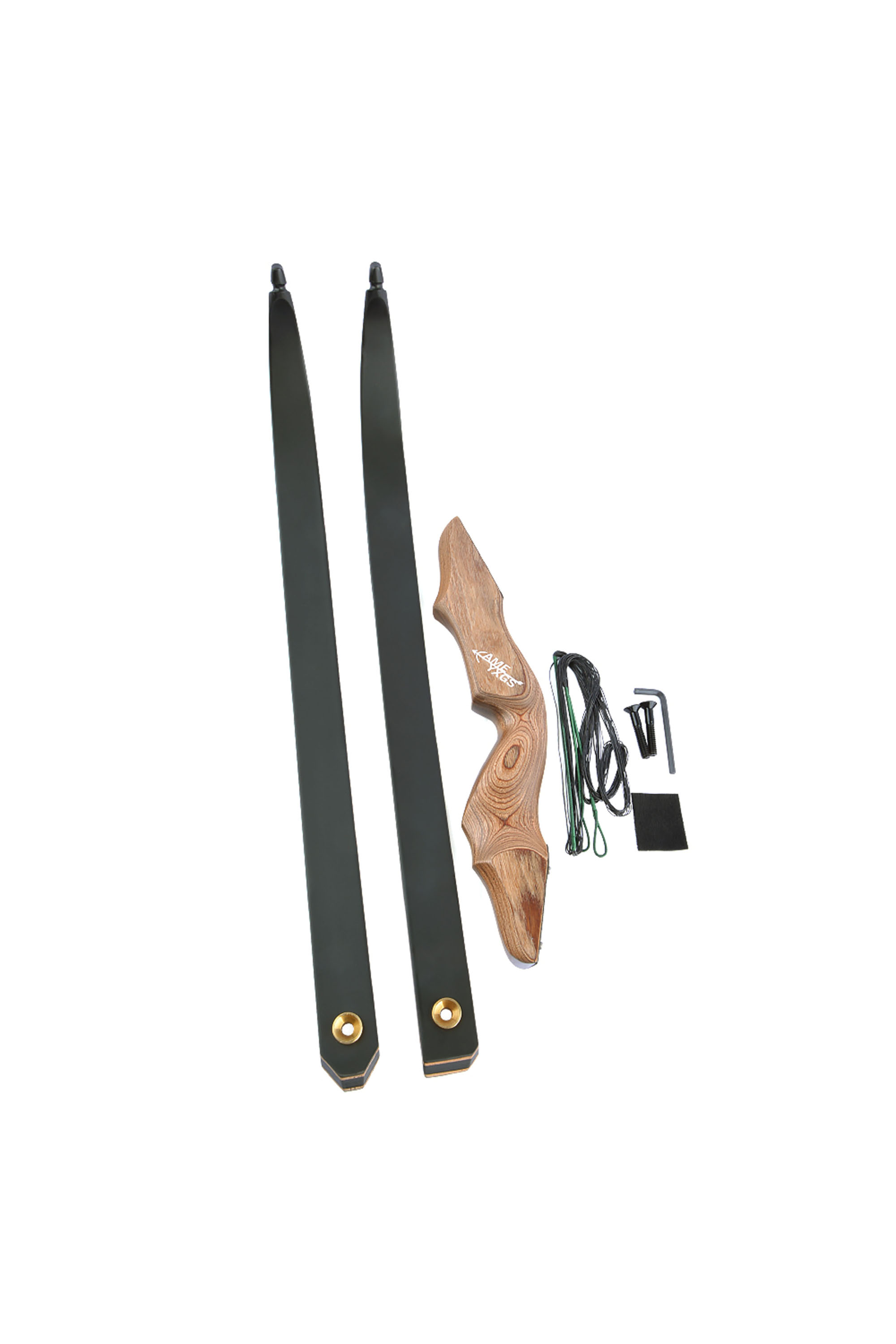 60" Takedown Recurve Bow Hunting Longbow Archery Target 30-45Ibs