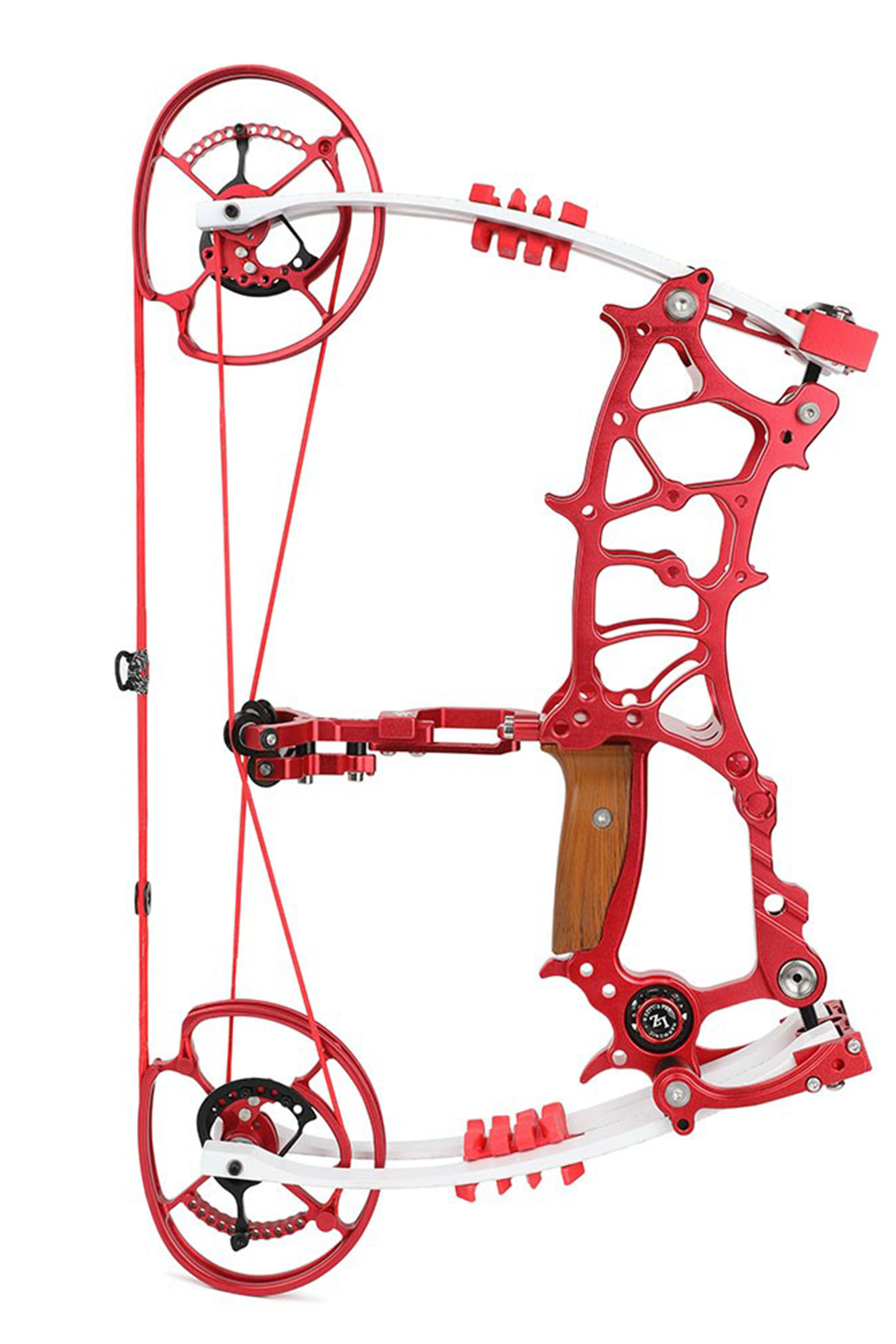  Archery 17" 30-75Lbs Steel Ball Compound Bow Set RH LH