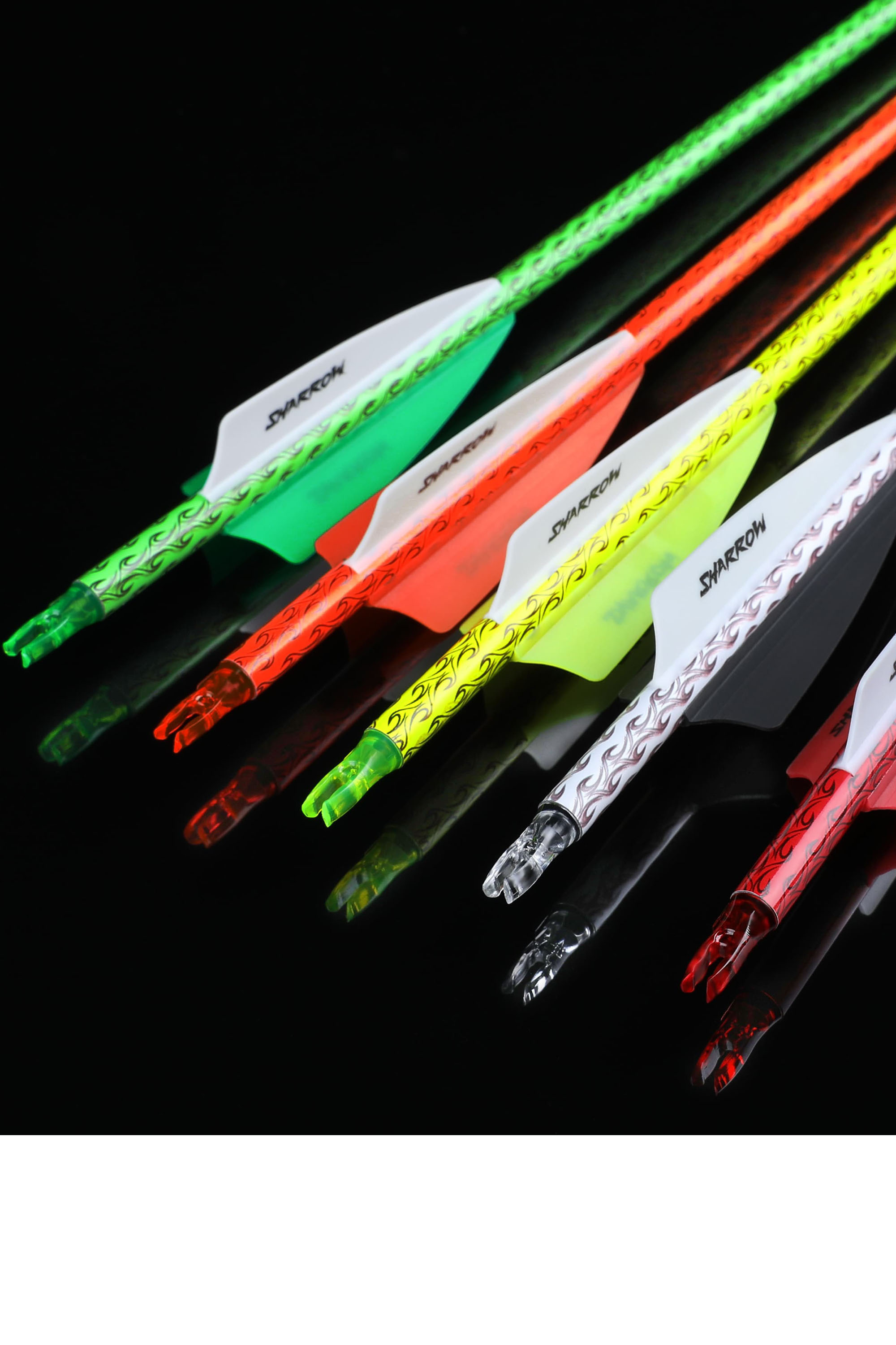 12x 30-inch Carbon Arrows Hunting Arrows Spine 500 Vanes Hunting