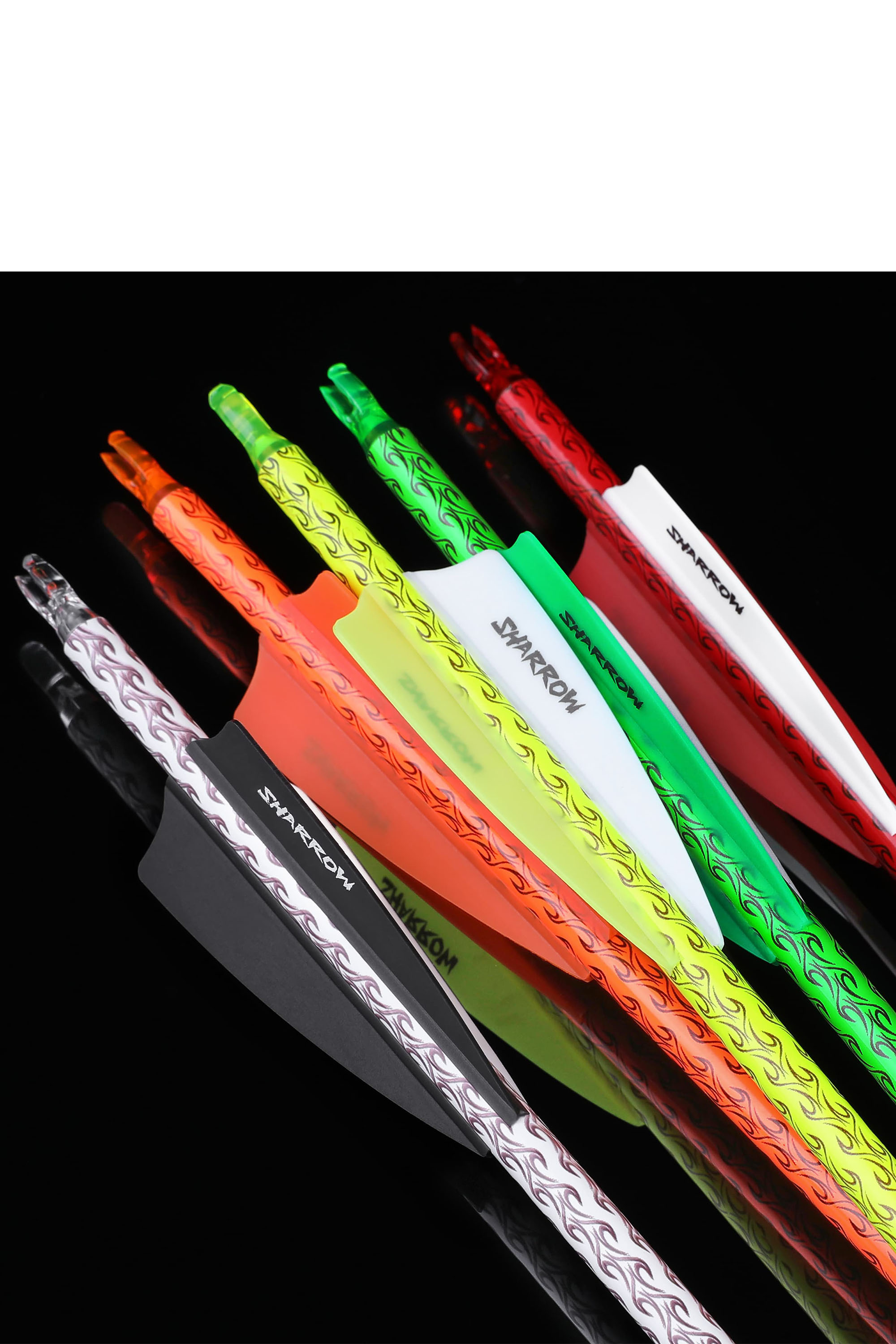 12x 30-inch Carbon Arrows Hunting Arrows Spine 500 Vanes Hunting