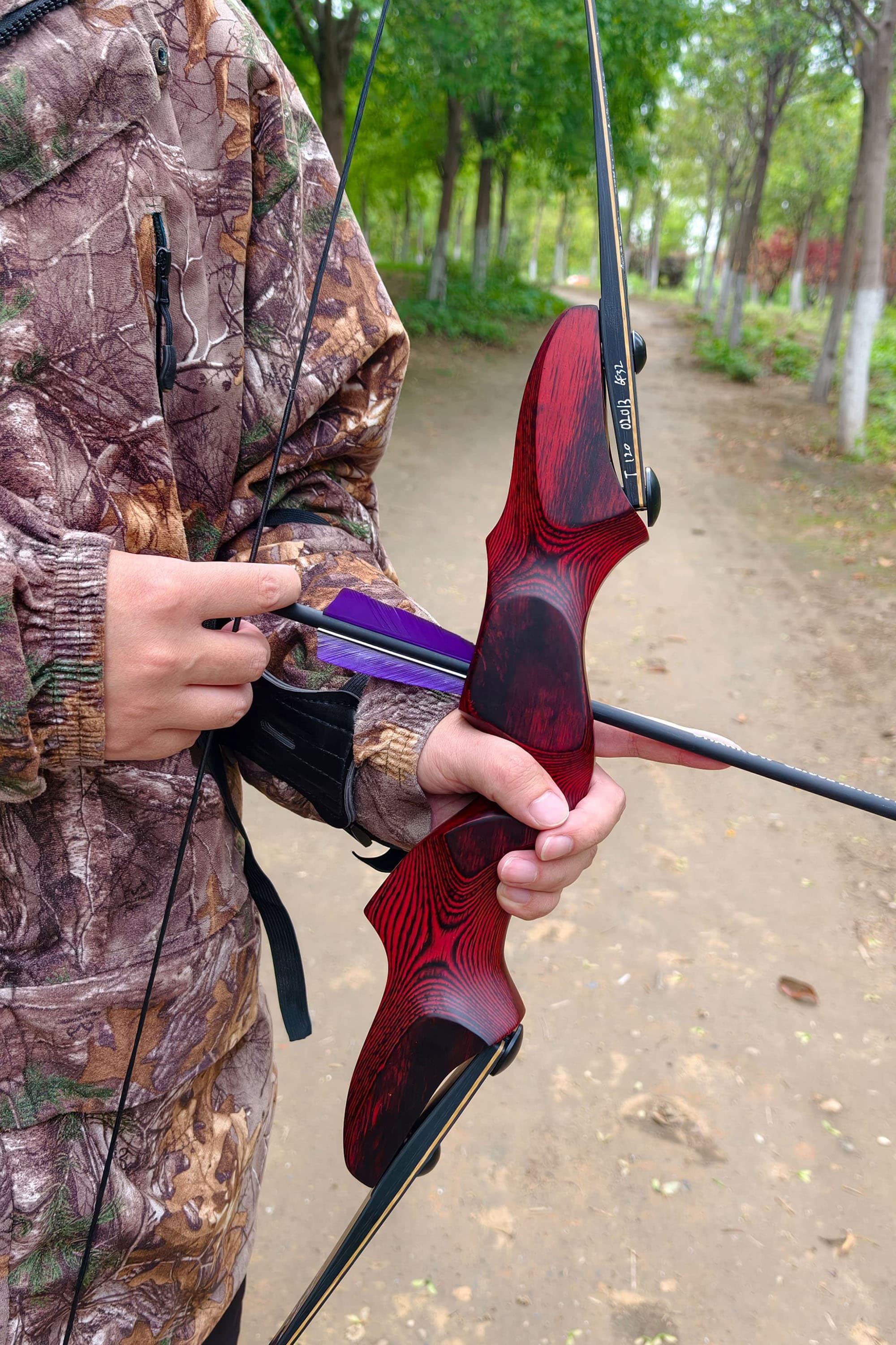 Rock Bear Recurve Bow 20-60LBS Takedown Bow Archery Hunting