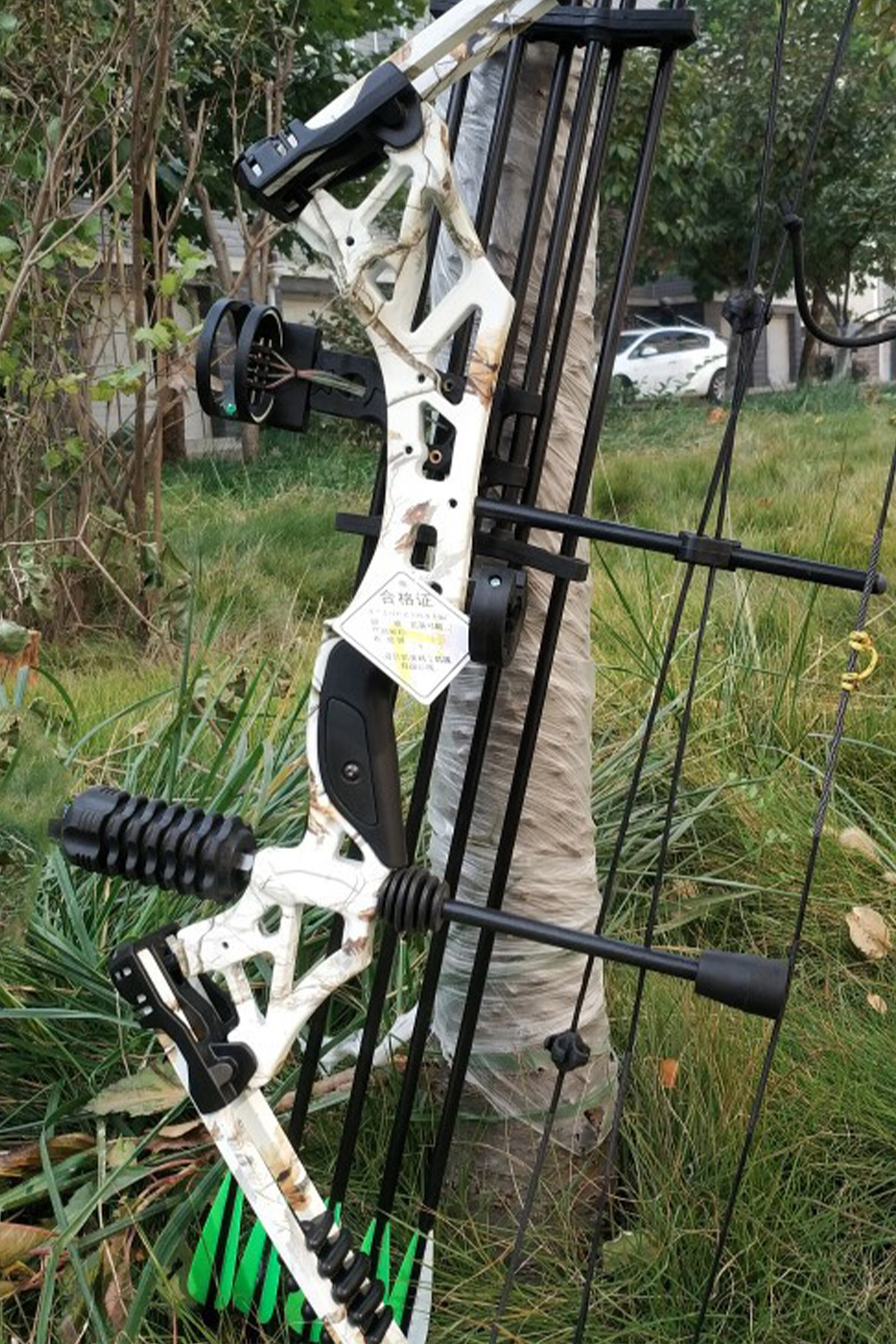 Kaimei Han 30-60Lbs Adjustable Hunting Archery Compound Bow Set