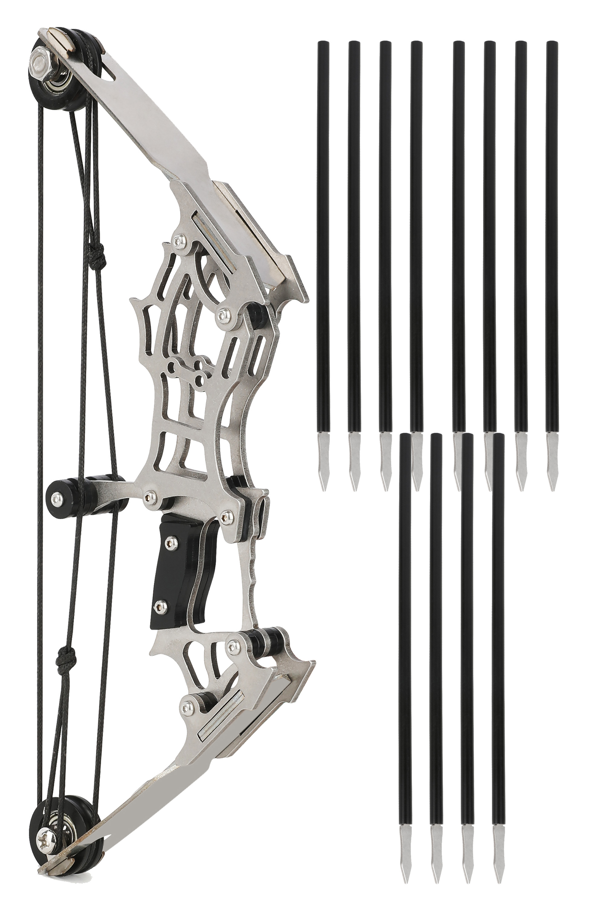 Archery Mini Compound Bow Arrows Archery Target Toy Gift