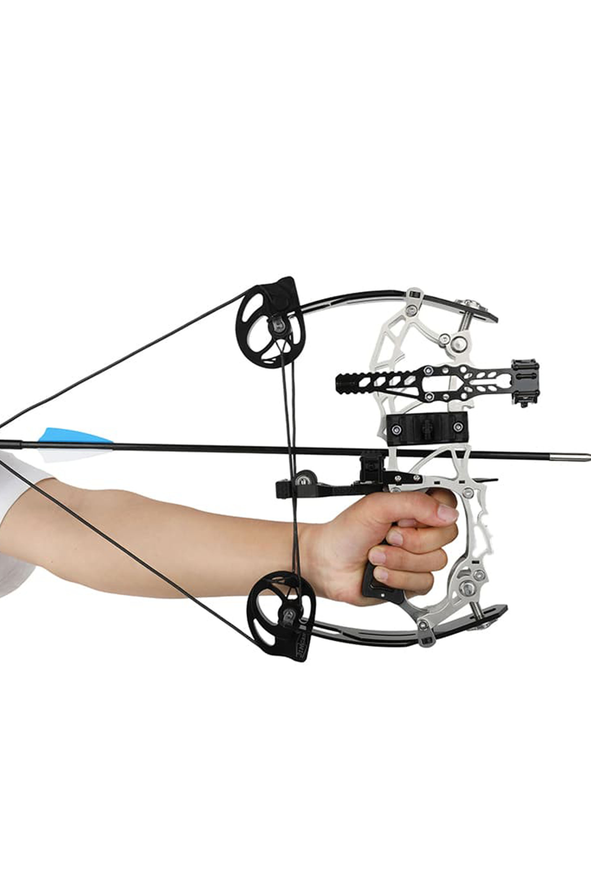 15-32lbs Adjustable Mini Compound Bow Arrow Set Archery Shooting