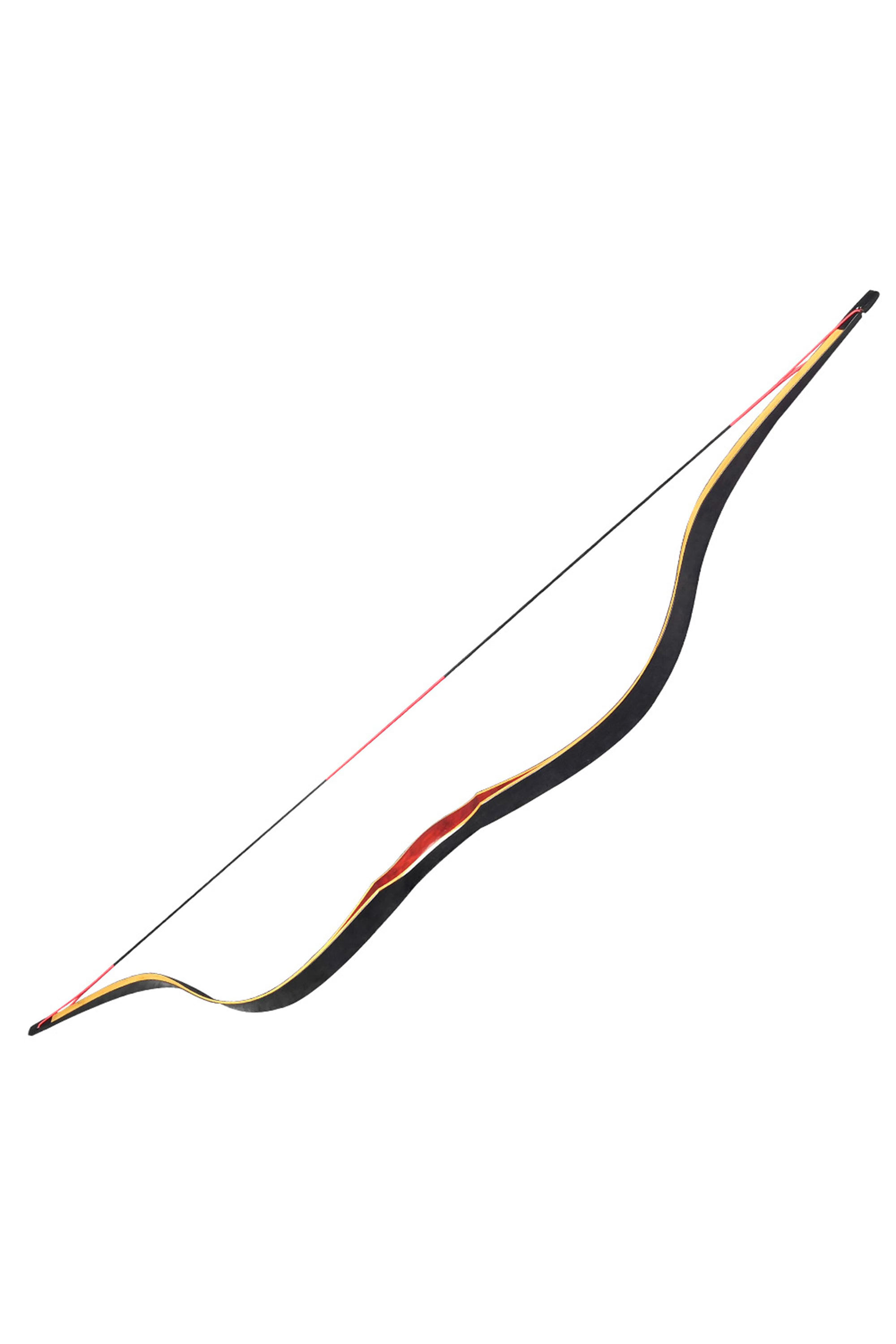LOKE Wooden Horsebow Recurve Archery Kit 20-60lbs  Long Bow Hunting