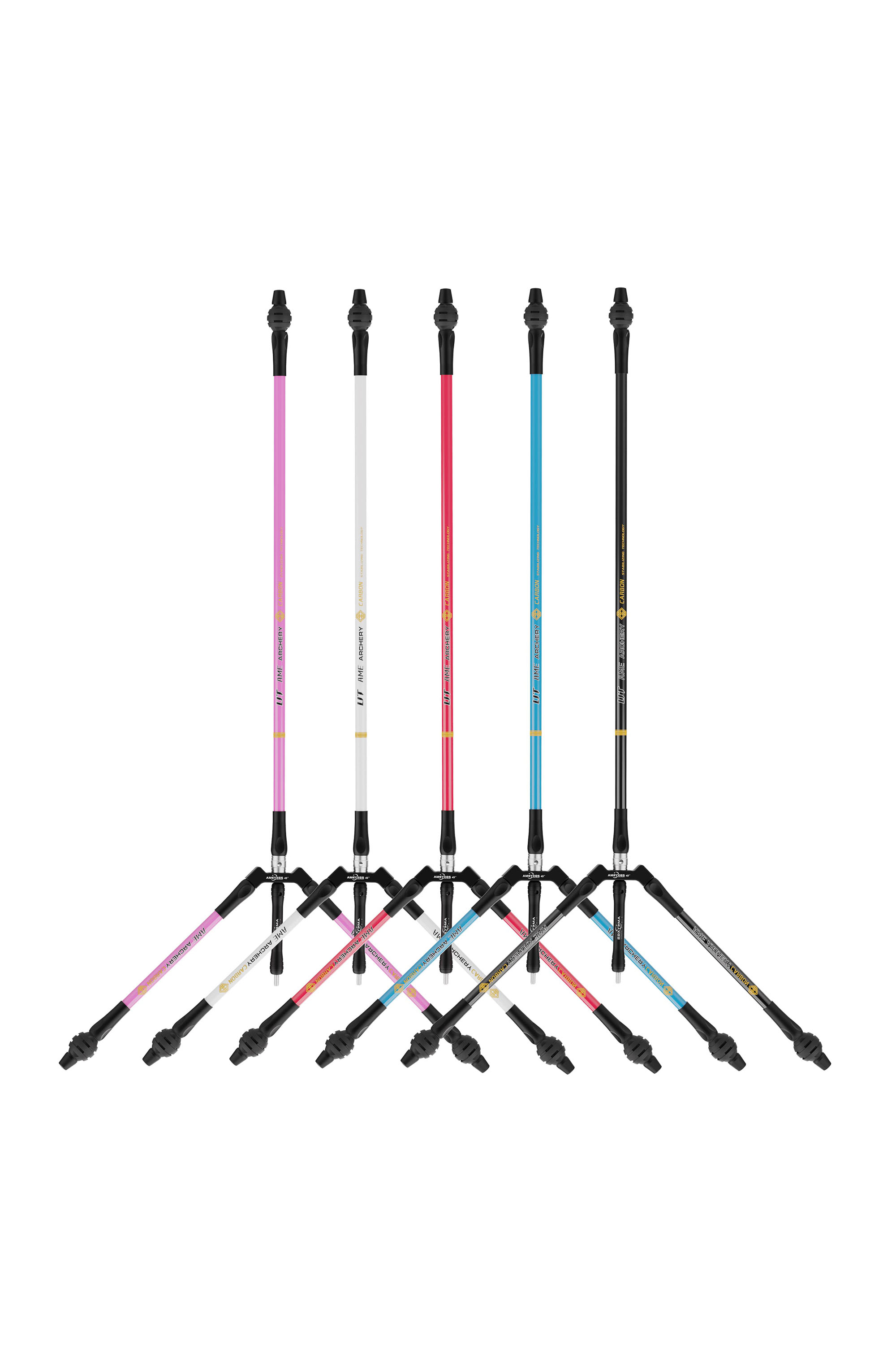 Archery Carbon Stabilizer Balance Bar Kit for Bow Target 26/28/30inch