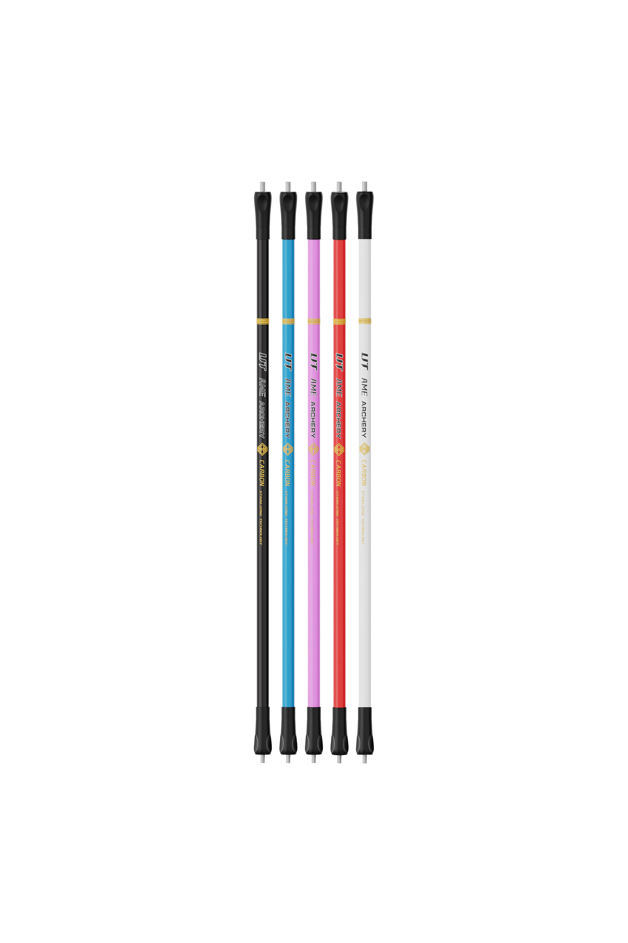 Archery Carbon Stabilizer Balance Bar Kit for Bow Target 26/28/30inch