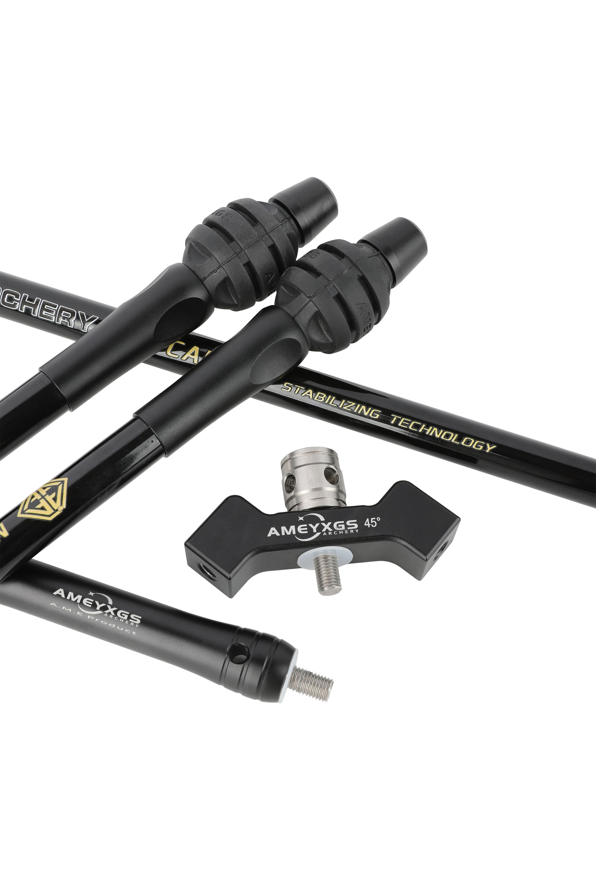 Archery Carbon Stabilizer Balance Bar Kit for Bow Target 26/28/30inch