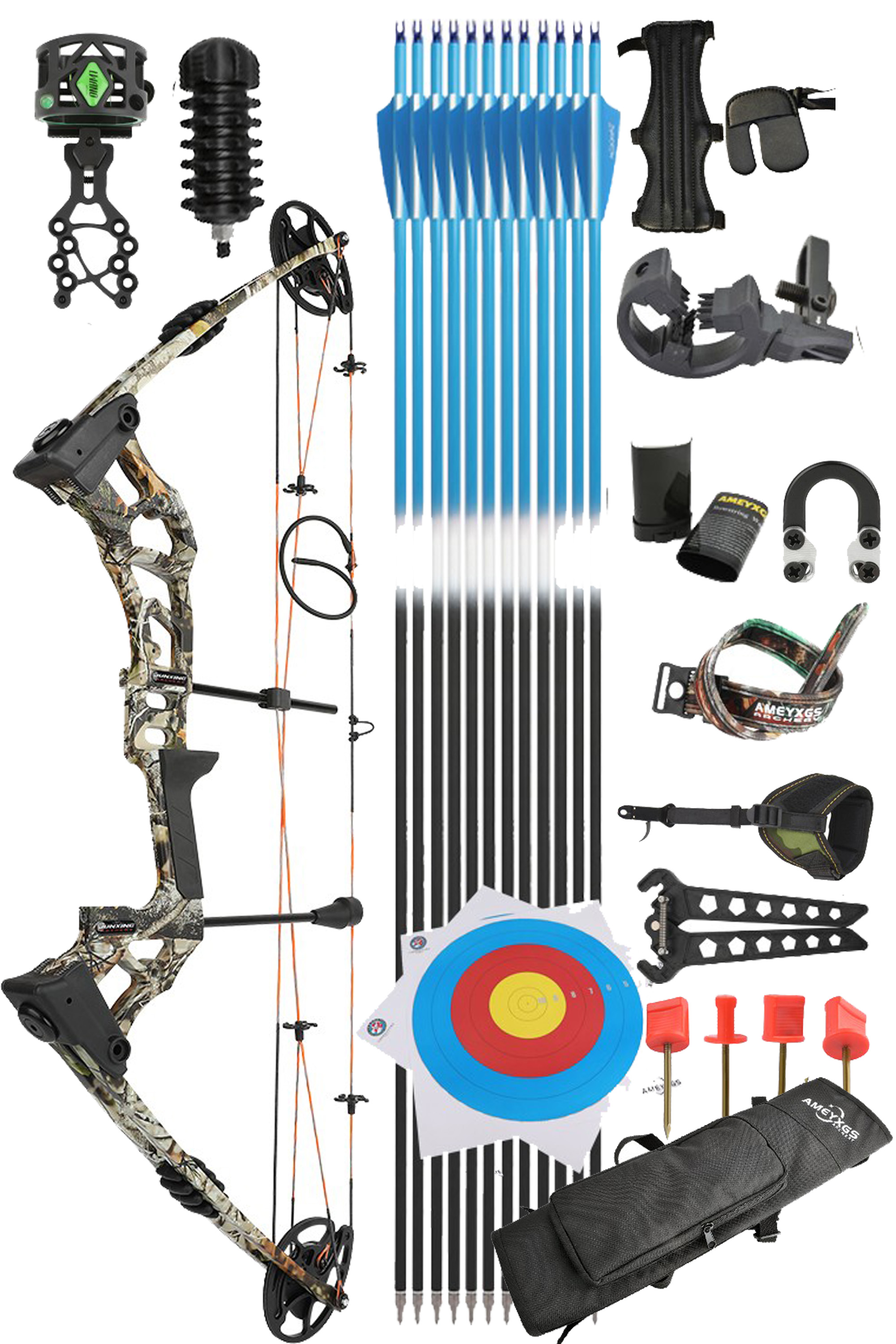 JUNXING M121A 0-70Lbs Professional Hunting Training Compound Bow