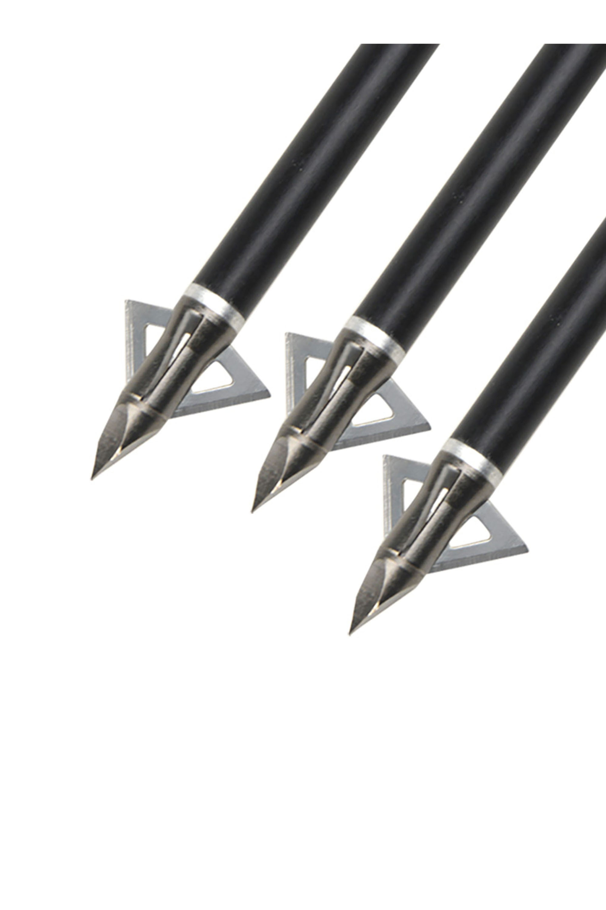  Archery 100gr Stainless Steel Field Points for Hunting 6PCS