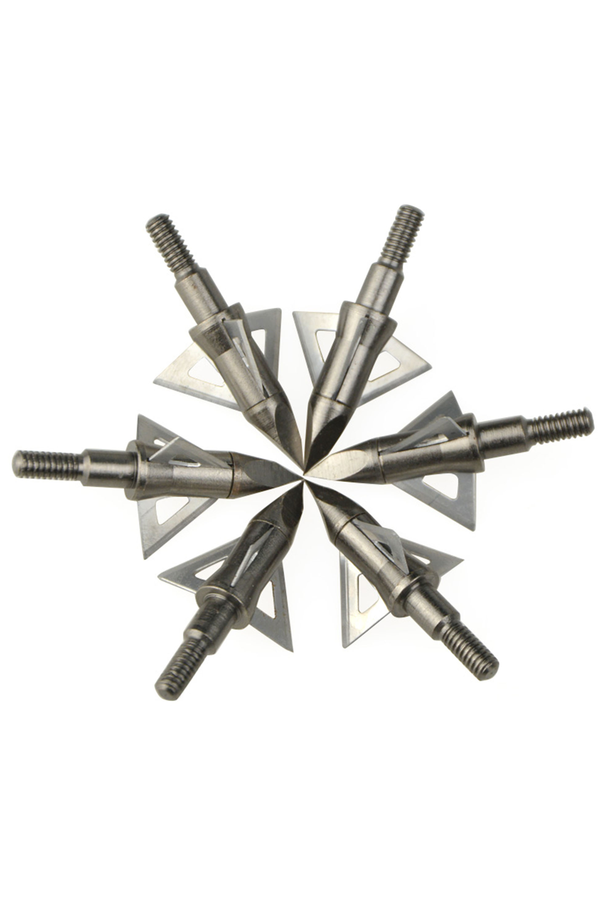  Archery 100gr Stainless Steel Field Points for Hunting 6PCS
