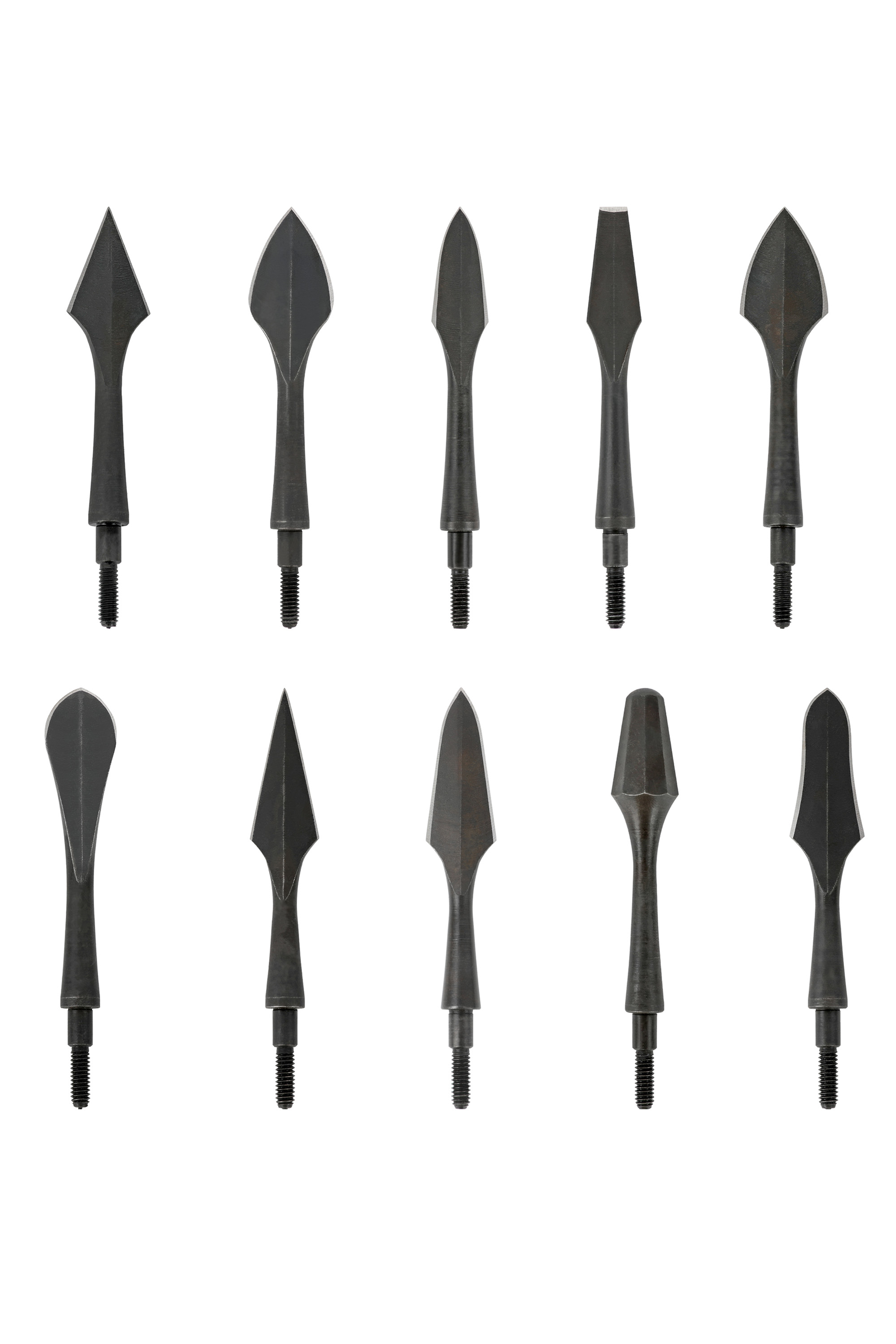 6pcs Broadheads Retro Traditionl Archery Bowhunting 