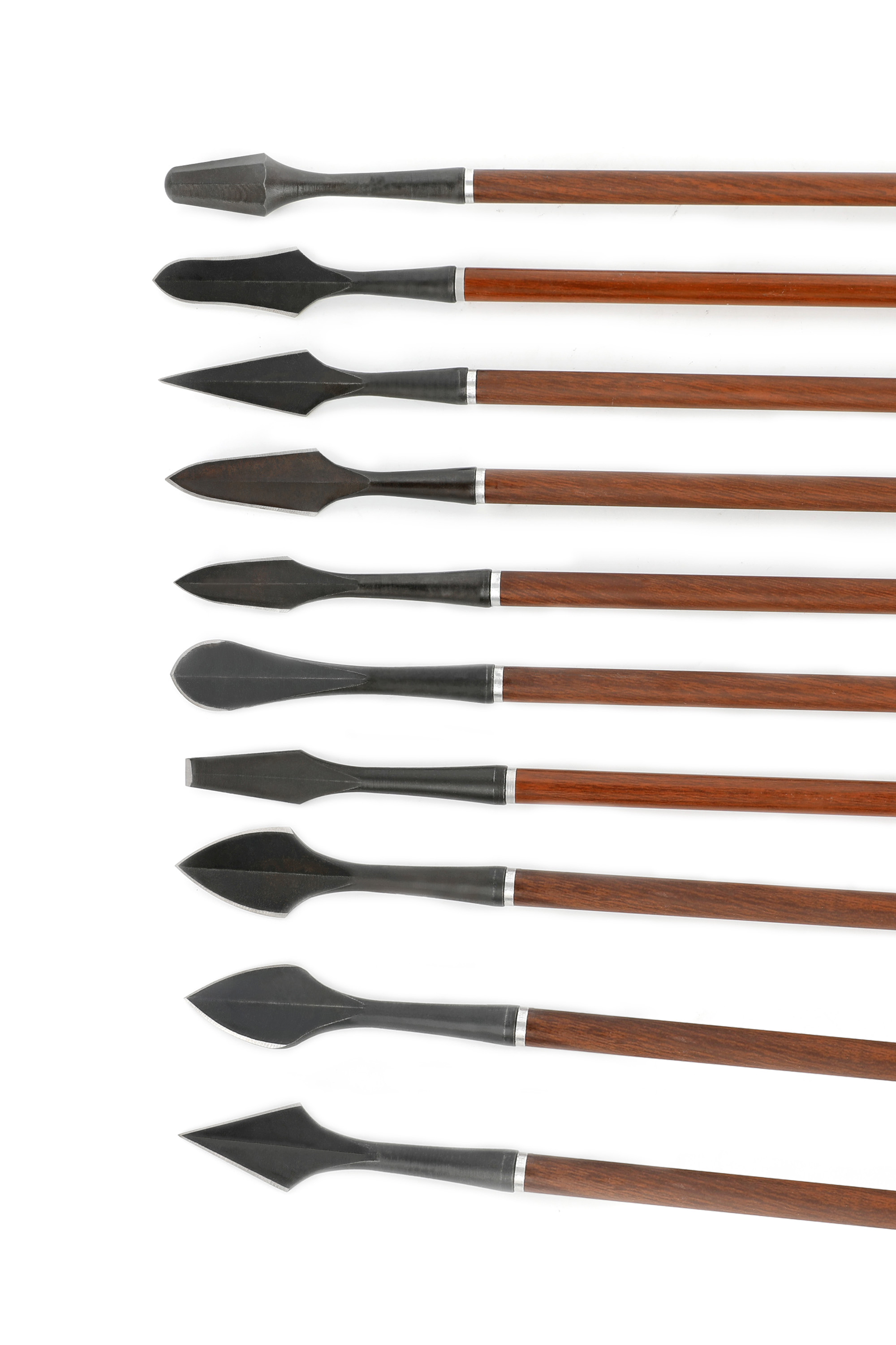 6pcs Broadheads Retro Traditionl Archery Bowhunting 