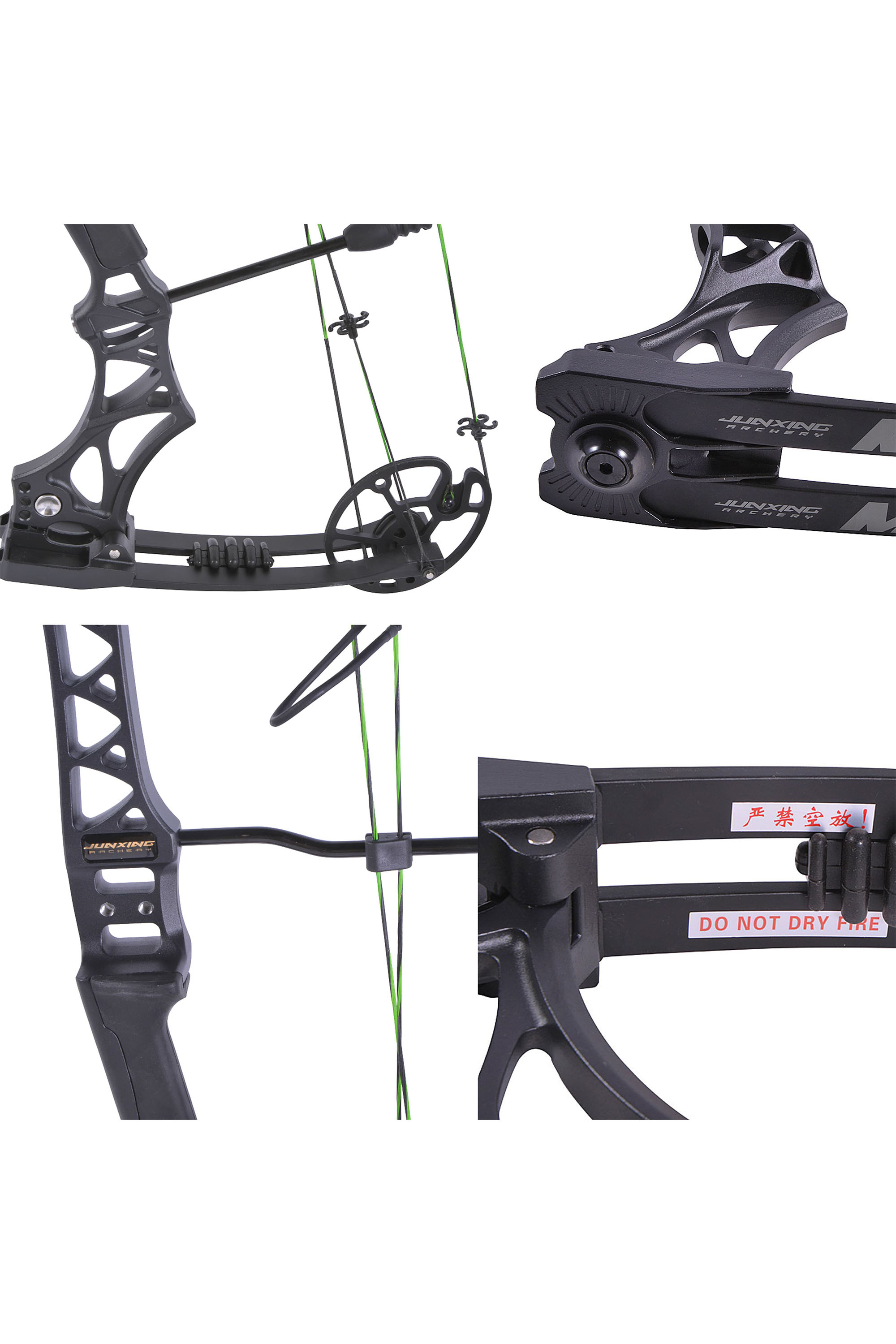 JUNXING M129 CNC Aluminum Alloy Target Compound Bow 30-70LBS Set