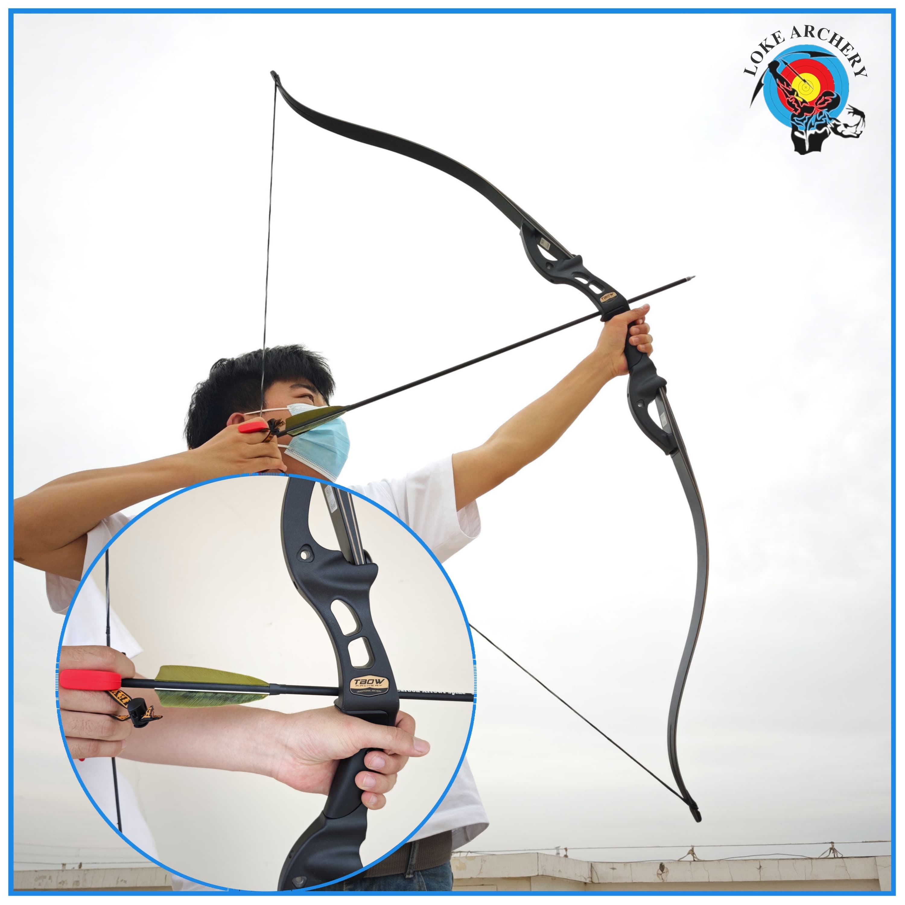 Junxing H3 25-60Lbs Formula Hunting Takedown Recurve Bow