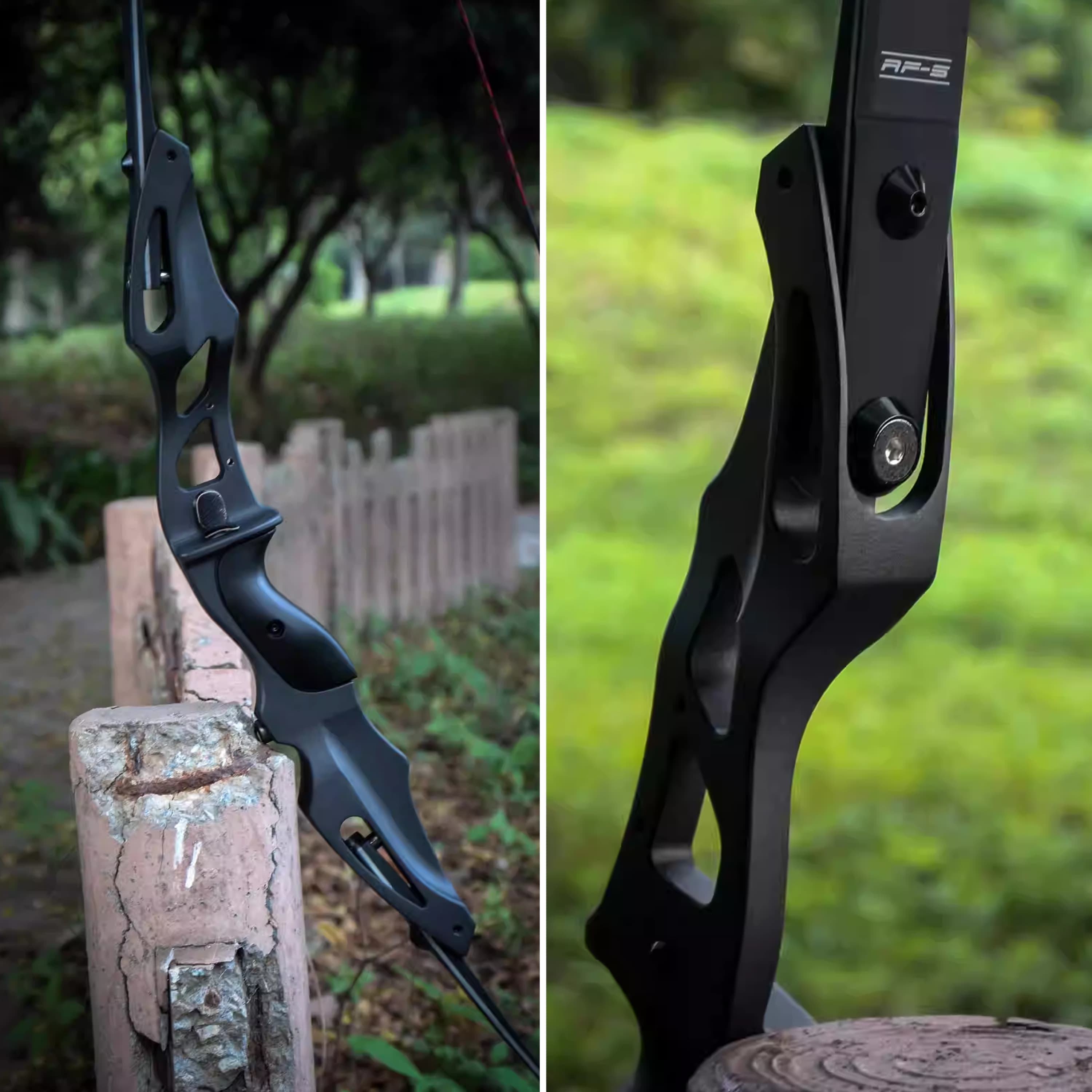 62" Recurve Bow 20-50lbs Adjustable Dual Damping