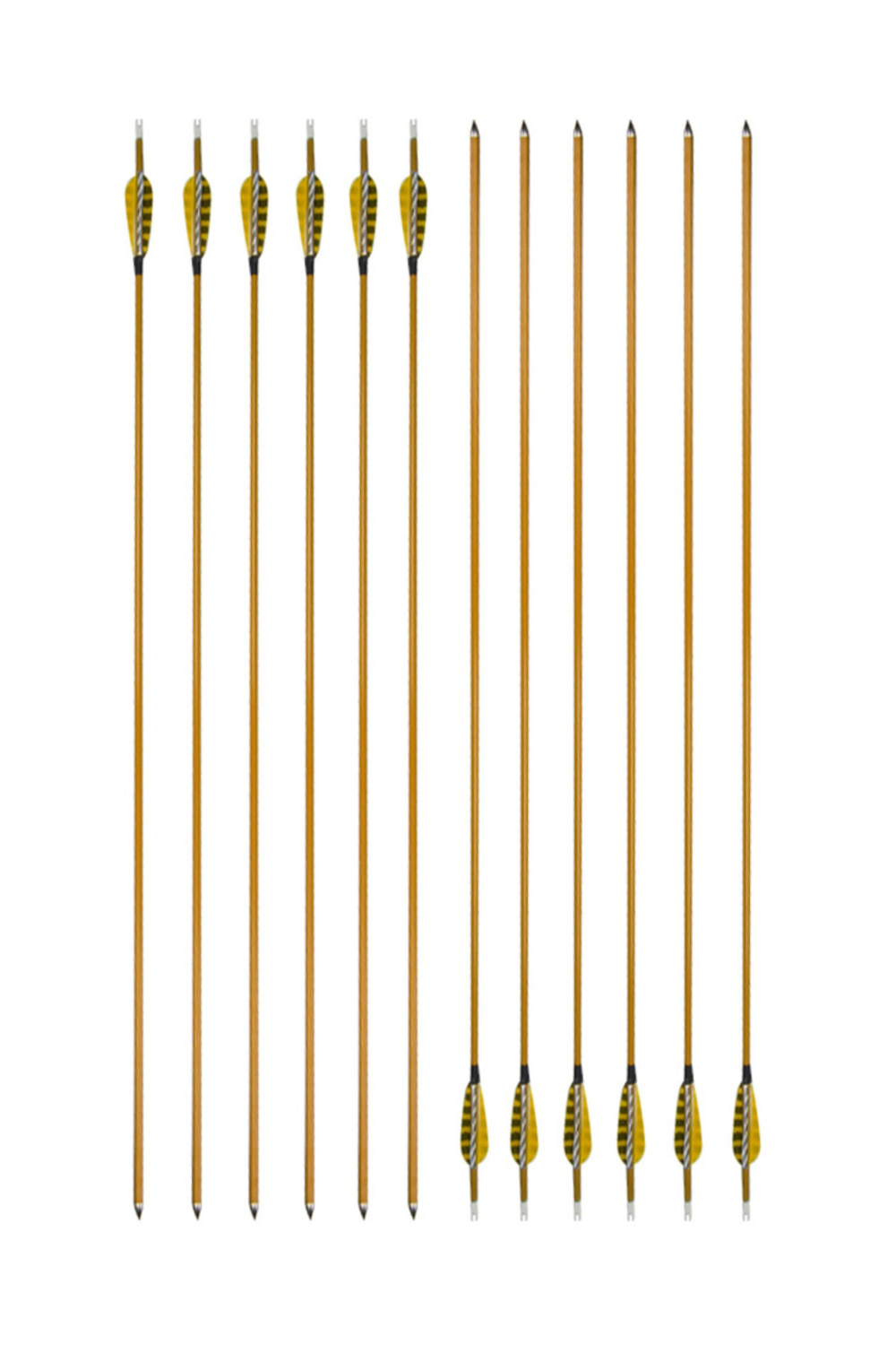 31 inch Carbon Fiber Archery Hunting Carbon Arrows 900 spine