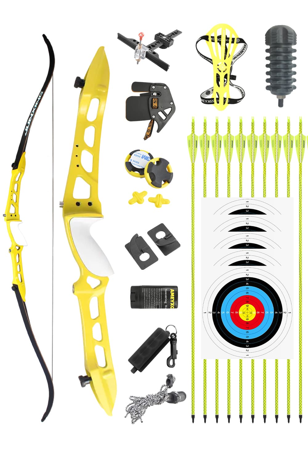 Junxing F158 18-40Lbs Archery Recurve Bow Set-Lokearchery