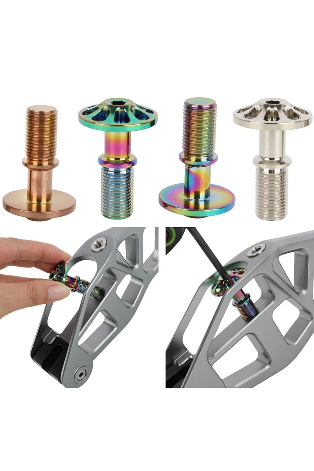 Archery 2X ILF Recurve Bow Riser Bolts Thread Limbs Screw Accessory