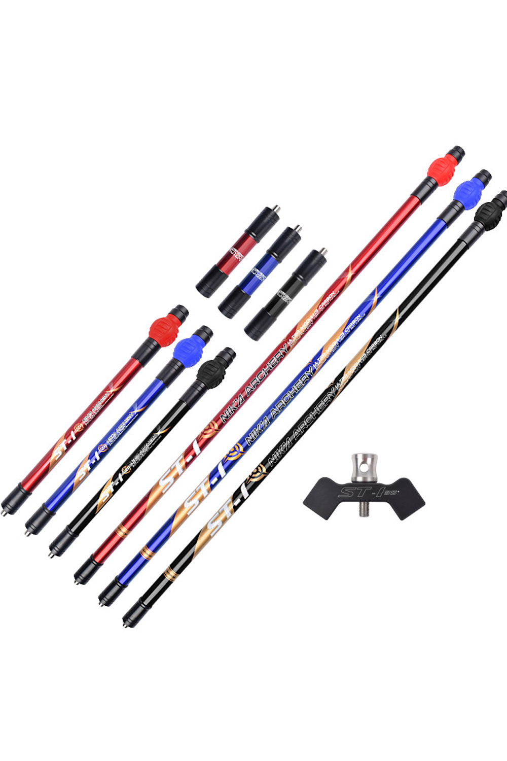 Nika ST-1 35° V-Seat Archery Bow Stabilizer Kit-Lokearchery