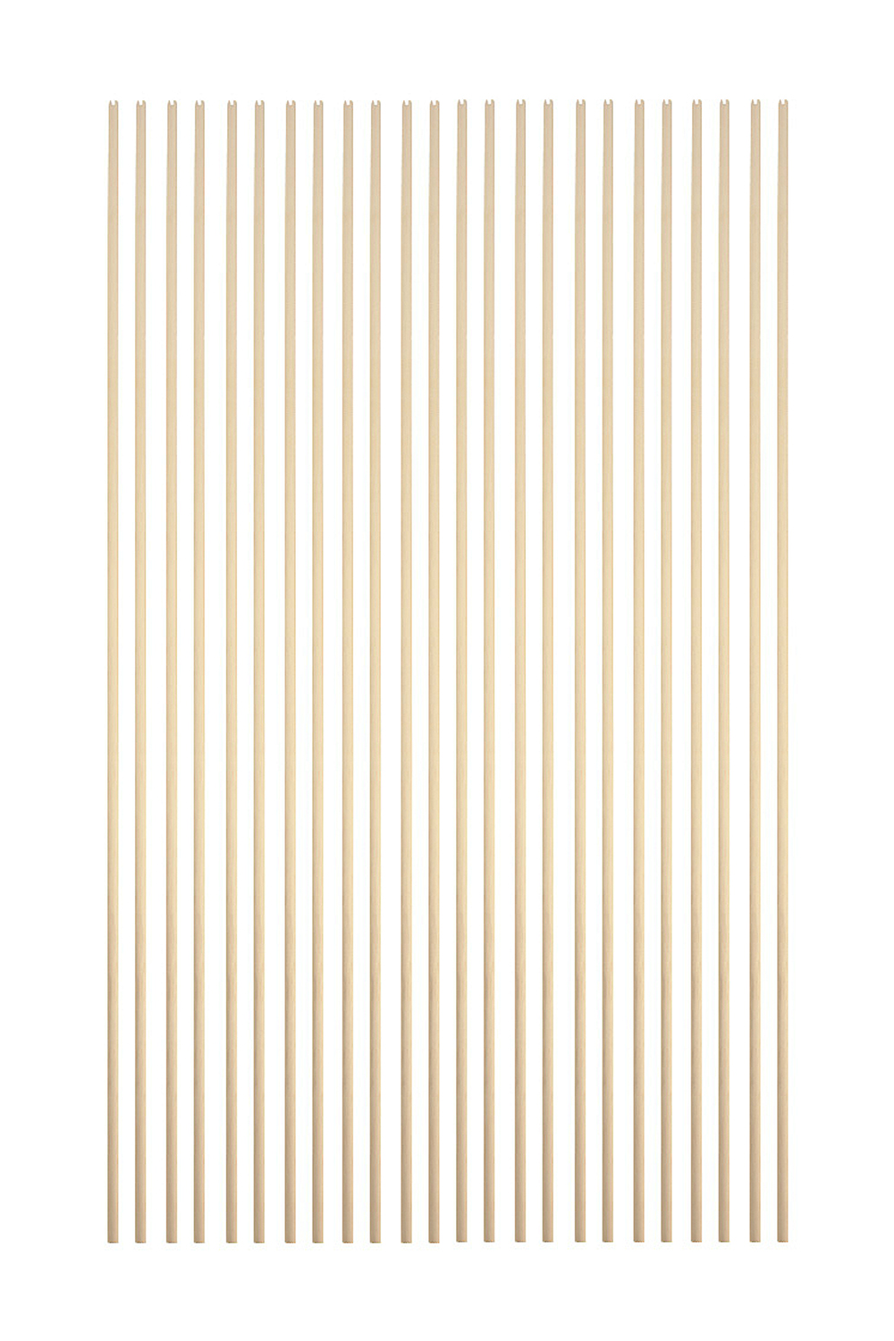 12Pcs White Wood Arrow Shaft is Suitable For Shooting Training-Lokearchery