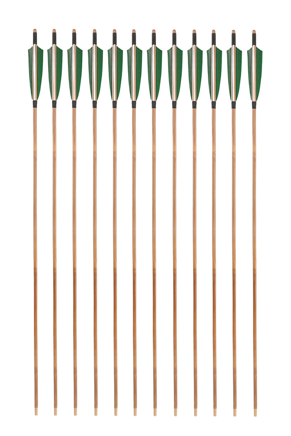 5" Shield Arrow Shaft 8mm Hunting Bamboo Arrows-Lokearchery