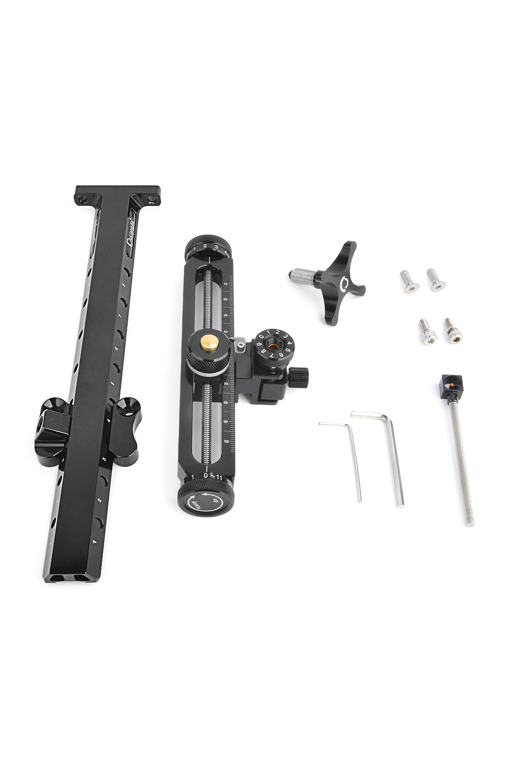 AKT-QT517B Archery 1 Pin Aluminum Recurve Bow Sight-Lokearchery