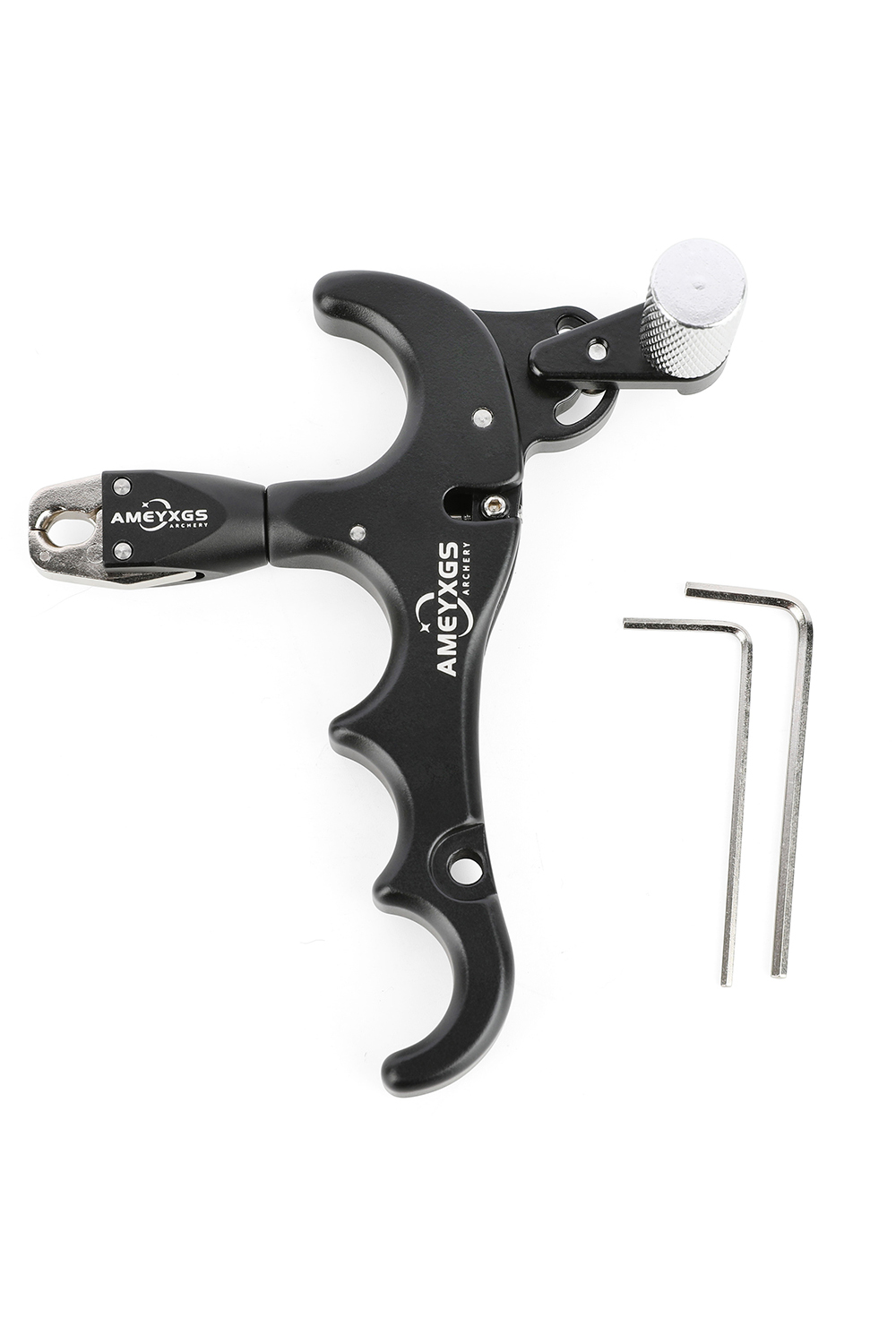 AMEYXGS Four-Finger Aluminum Alloy Bow Release-Lokearchery