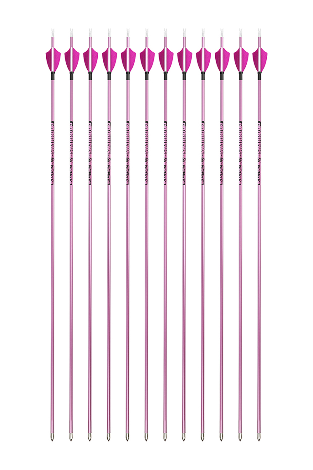 32" Sharrow ID4.2mm Shield Shape Pure Carbon Arrow-Lokearchery