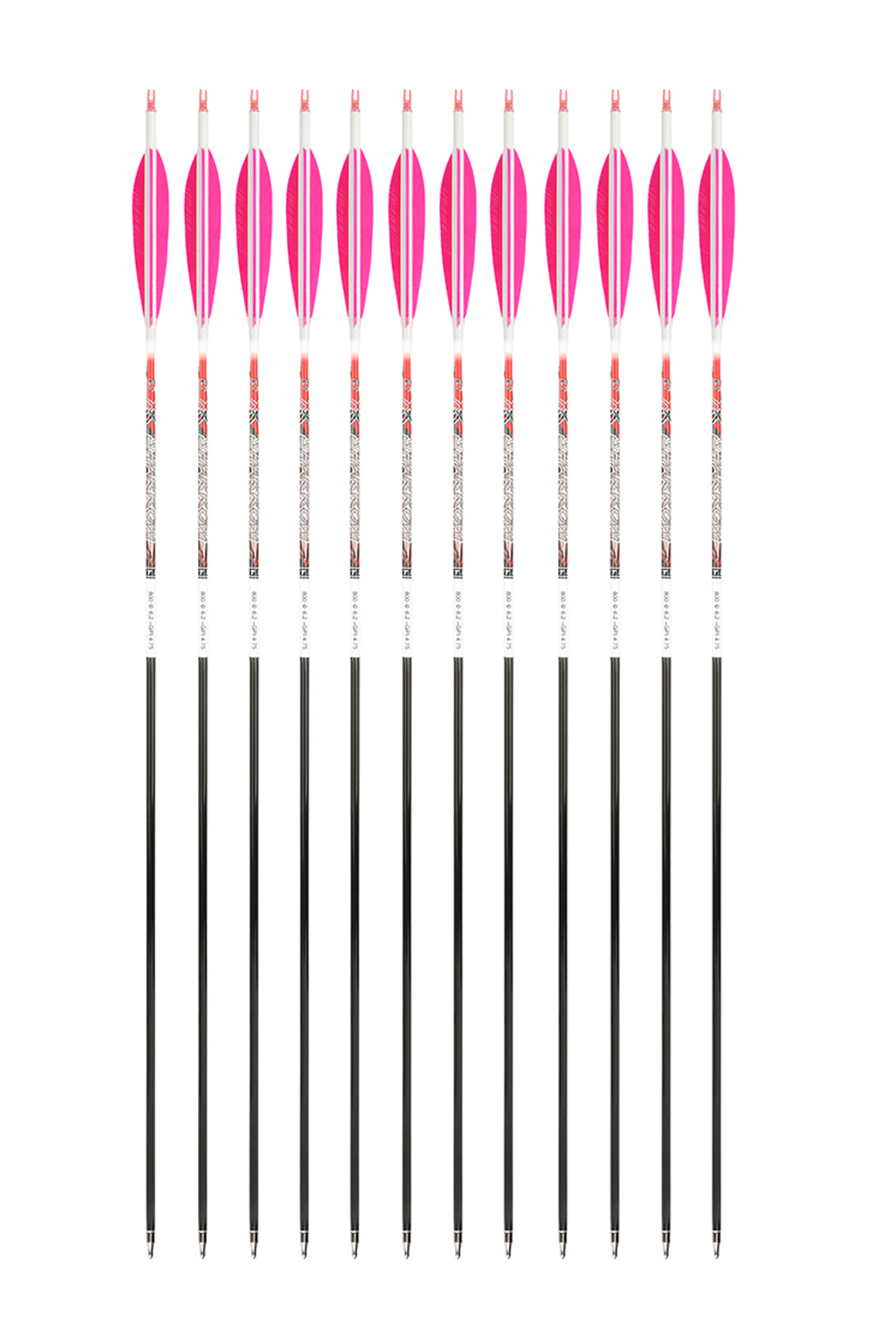 33" Sharrow XT ID6.2mm Pure Carbon Arrow-Lokearchery