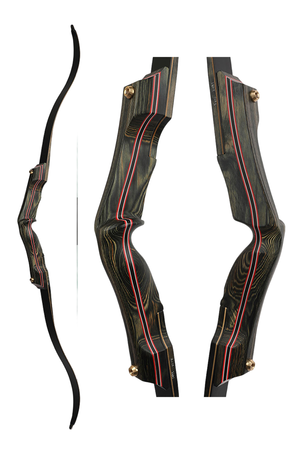 62" Reverse Hunting Bow 30-60Lbs Recurve Archery Set