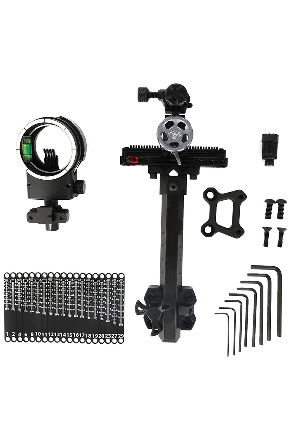 Topoint TX2650 Adjustable Five-pin Hunting Bow Sight RH/LH-Lokearchery